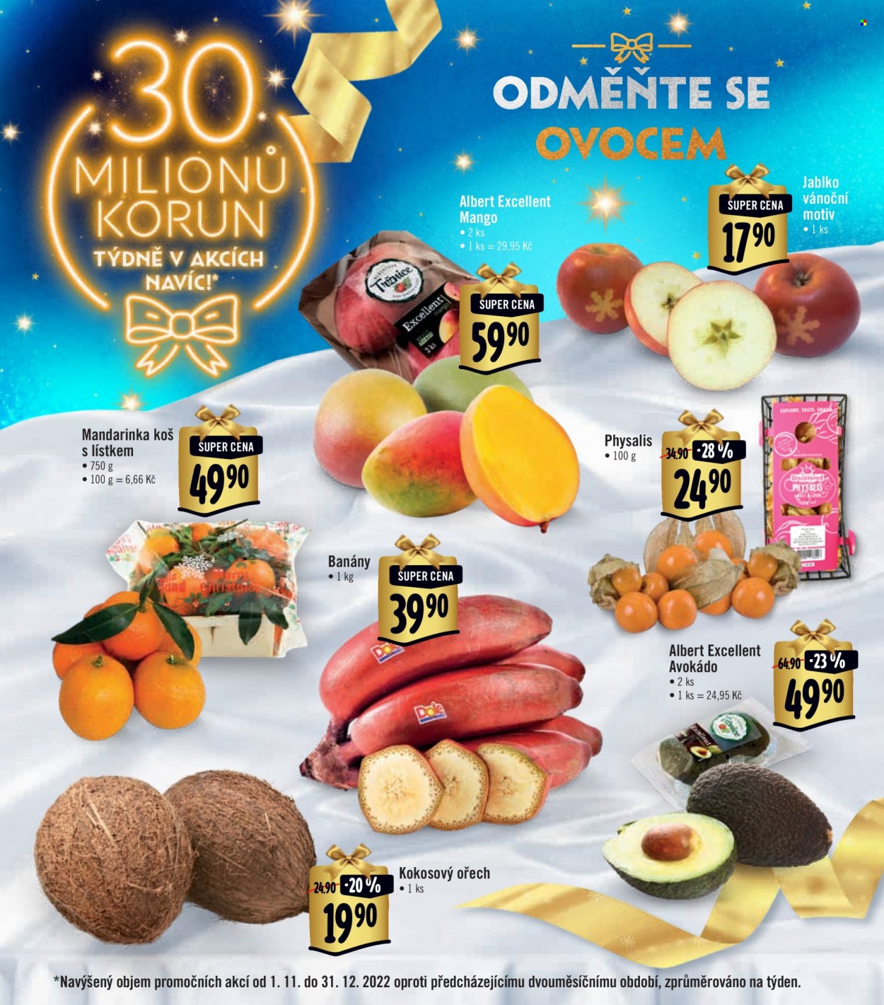 Leták Albert Supermarket - 7.12.2022 - 31.12.2022. Strana 20