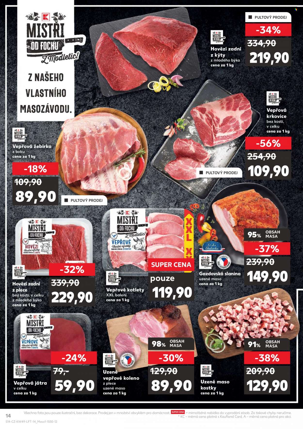 Leták Kaufland - 7.12.2022 - 13.12.2022. Strana 14