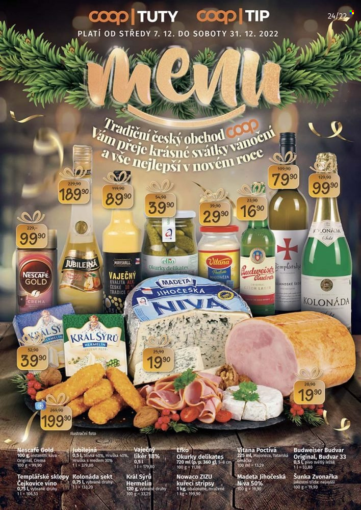 Leták coop TIP - 7.12.2022 - 31.12.2022. Strana 1