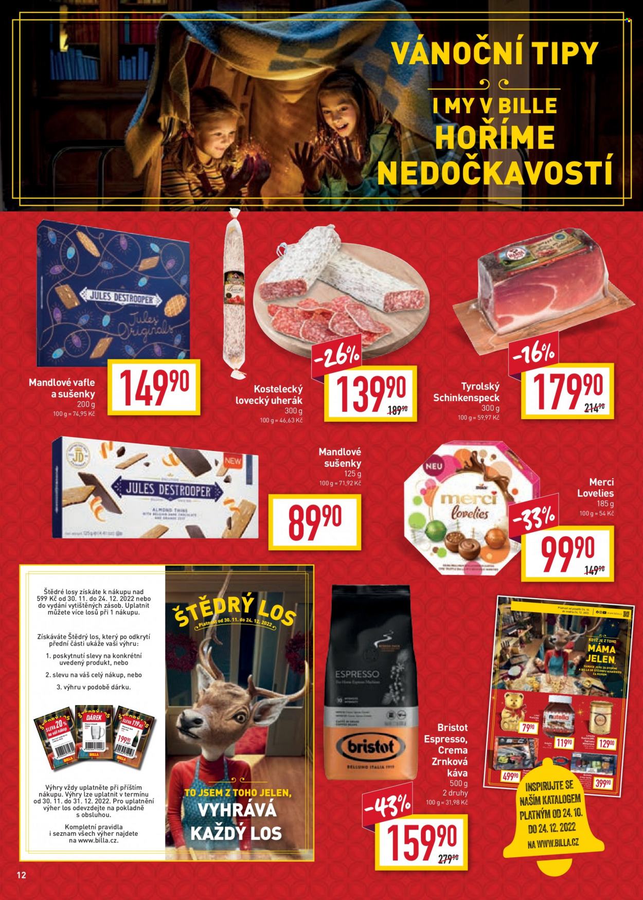 Leták BILLA - 7.12.2022 - 13.12.2022. Strana 12