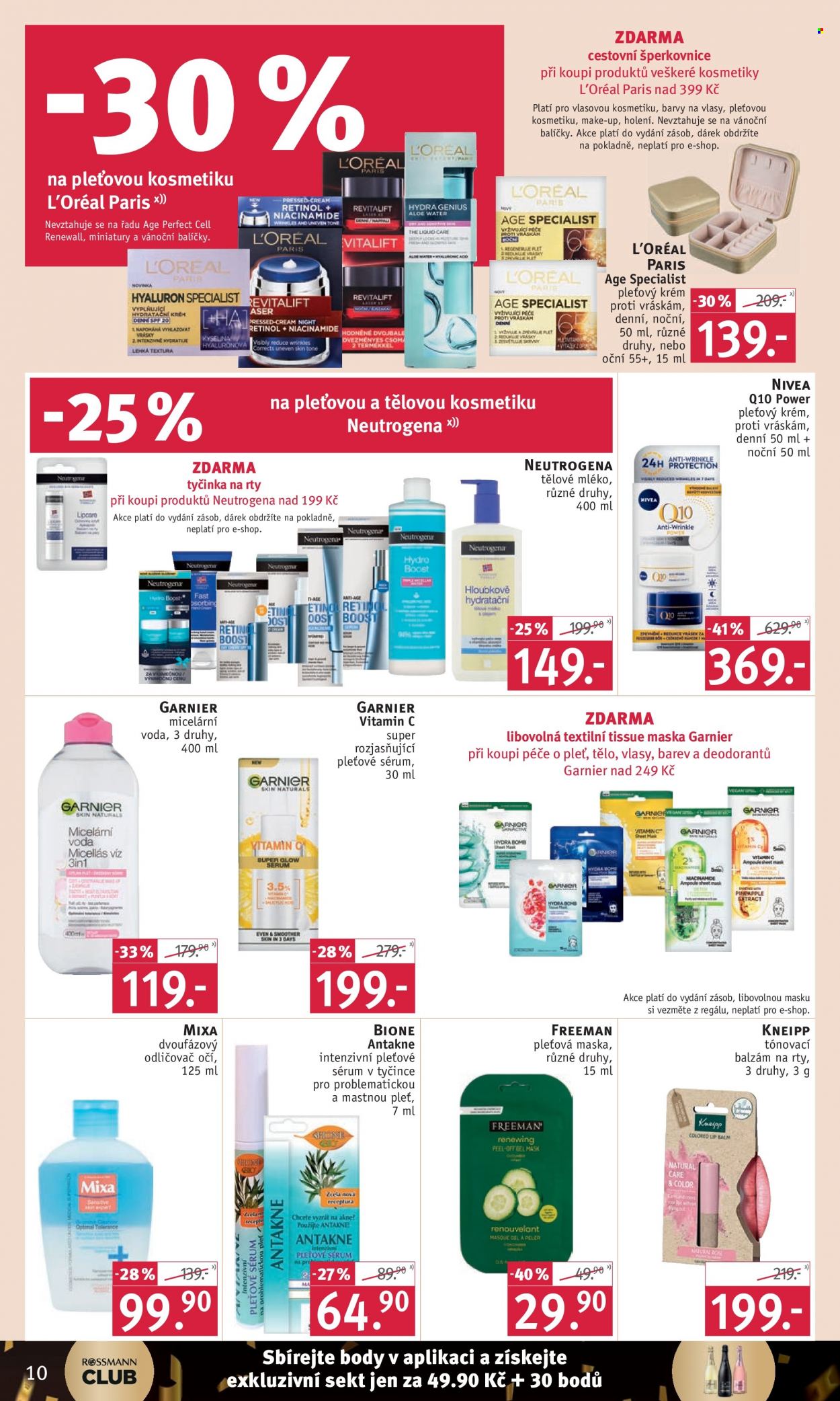 Leták ROSSMANN - 7.12.2022 - 13.12.2022. Strana 10