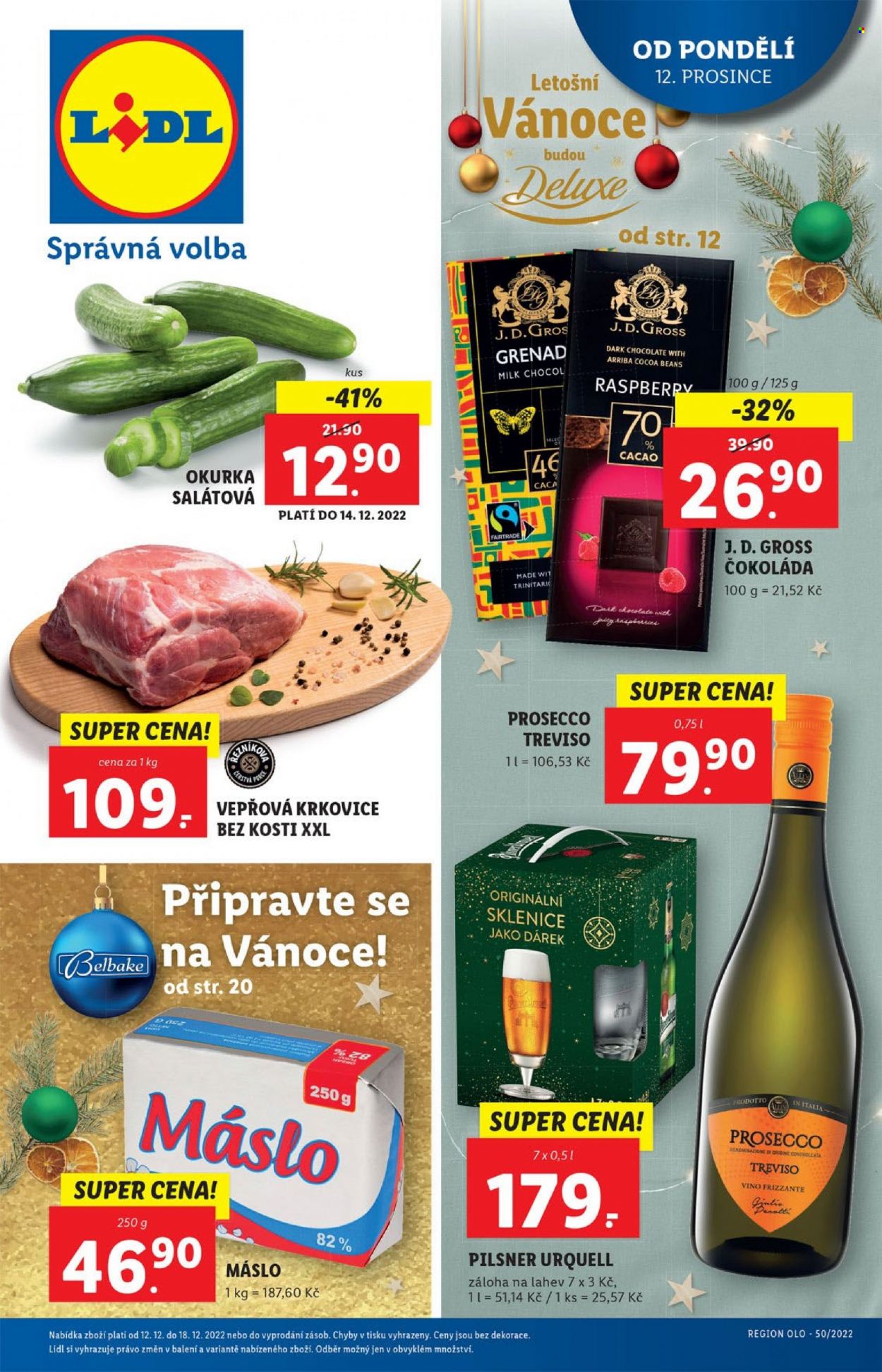 Leták Lidl - 12.12.2022 - 18.12.2022. Strana 1
