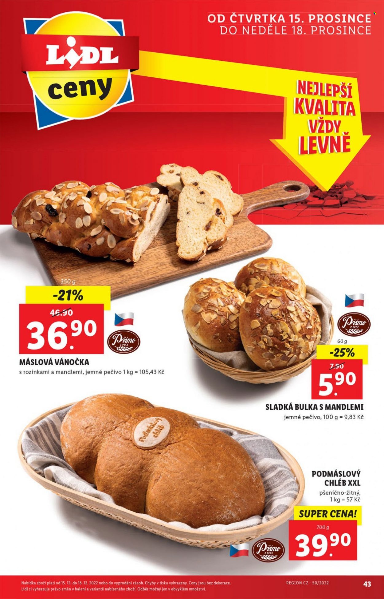 Leták Lidl - 12.12.2022 - 18.12.2022. Strana 43