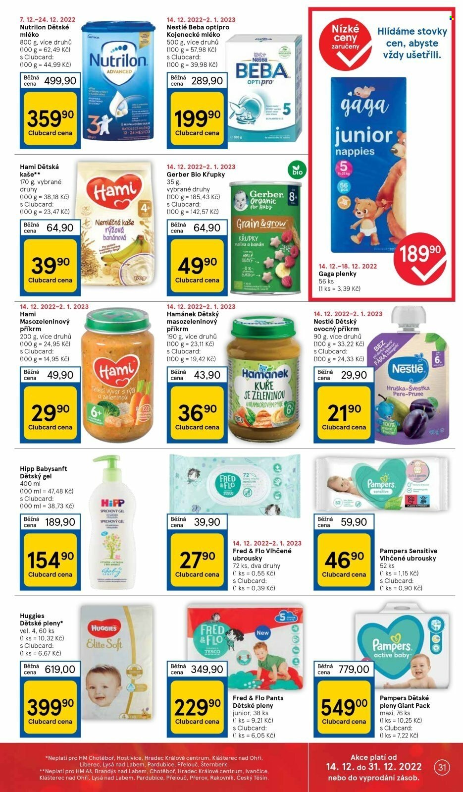 Leták TESCO - 14.12.2022 - 18.12.2022. Strana 31