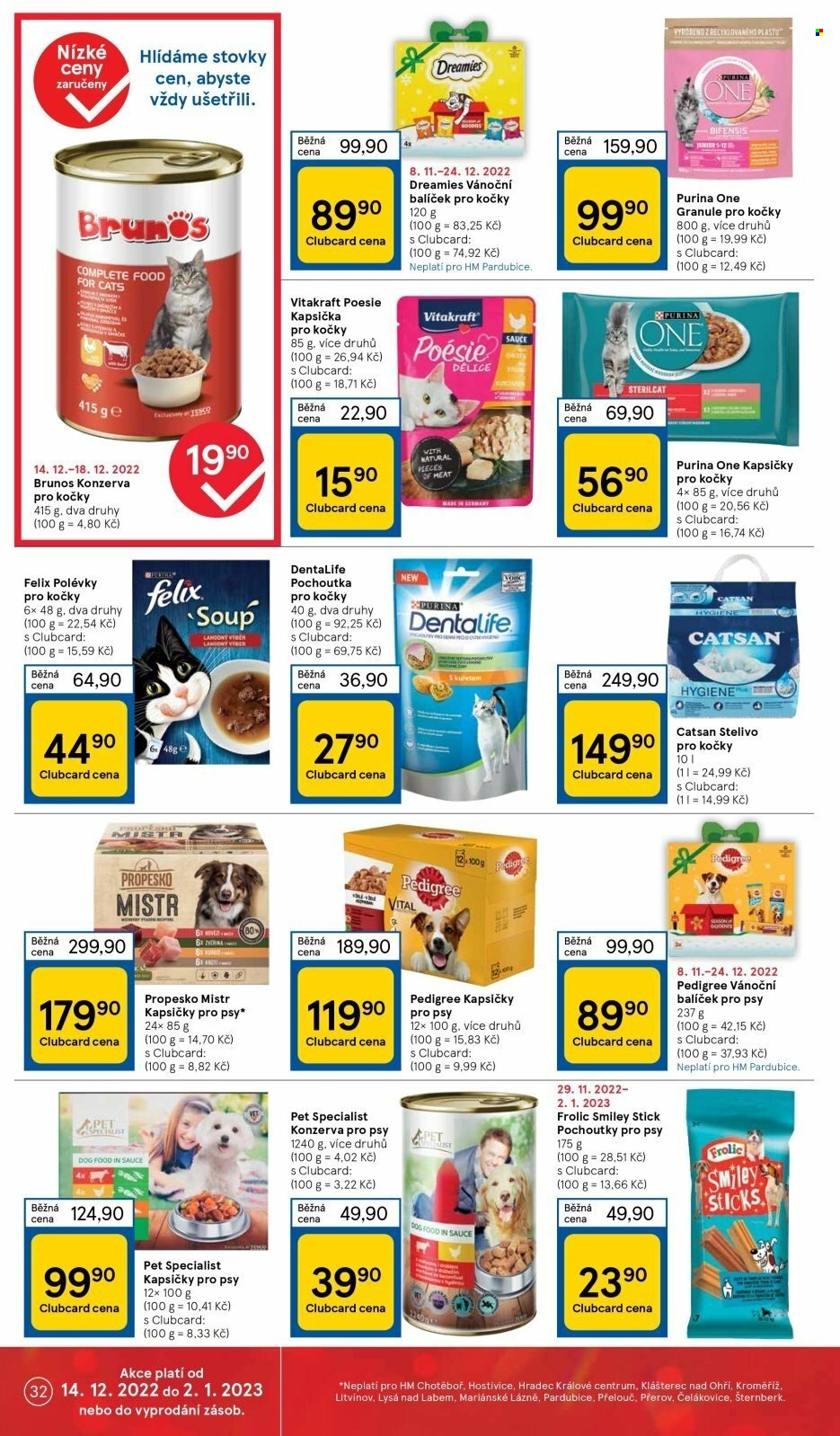 Leták TESCO - 14.12.2022 - 18.12.2022. Strana 32