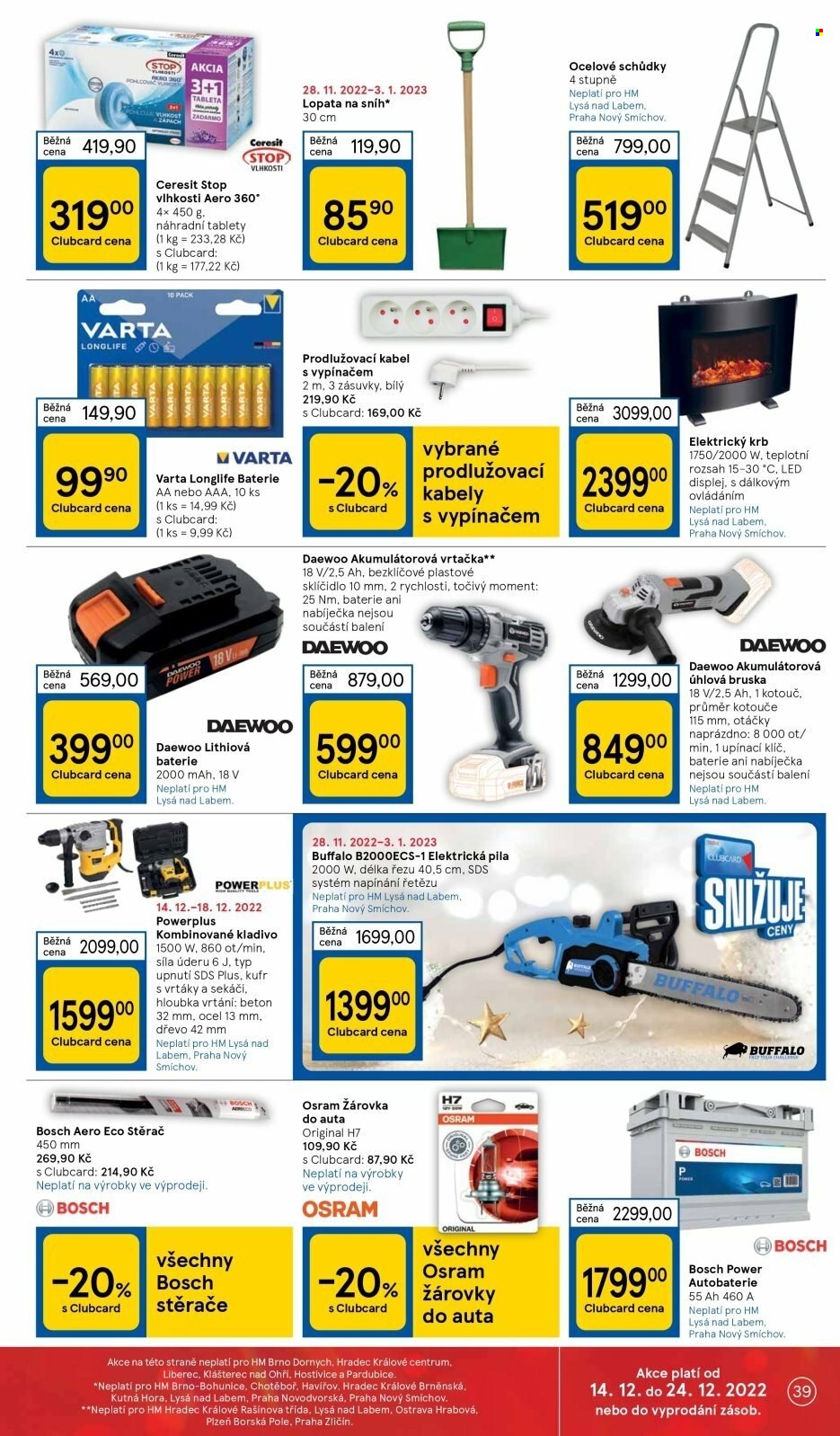 Leták TESCO - 14.12.2022 - 18.12.2022. Strana 39