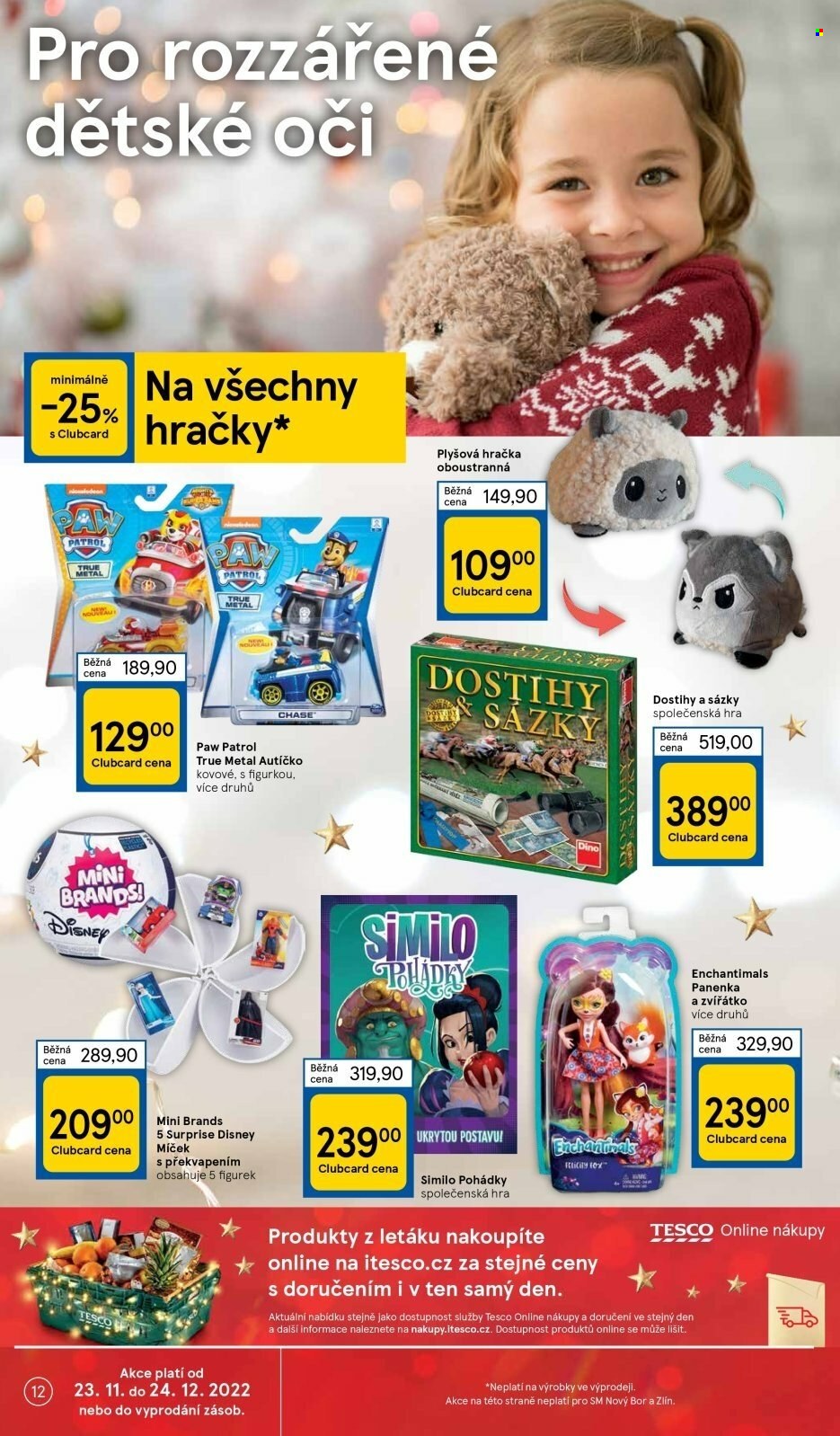Leták TESCO supermarket - 14.12.2022 - 18.12.2022. Strana 12