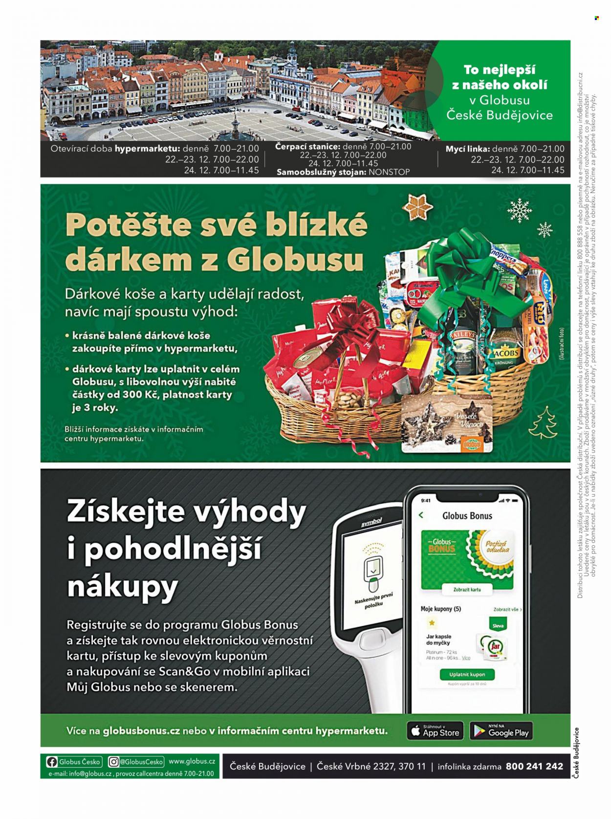 Leták Globus - 14.12.2022 - 24.12.2022. Strana 20