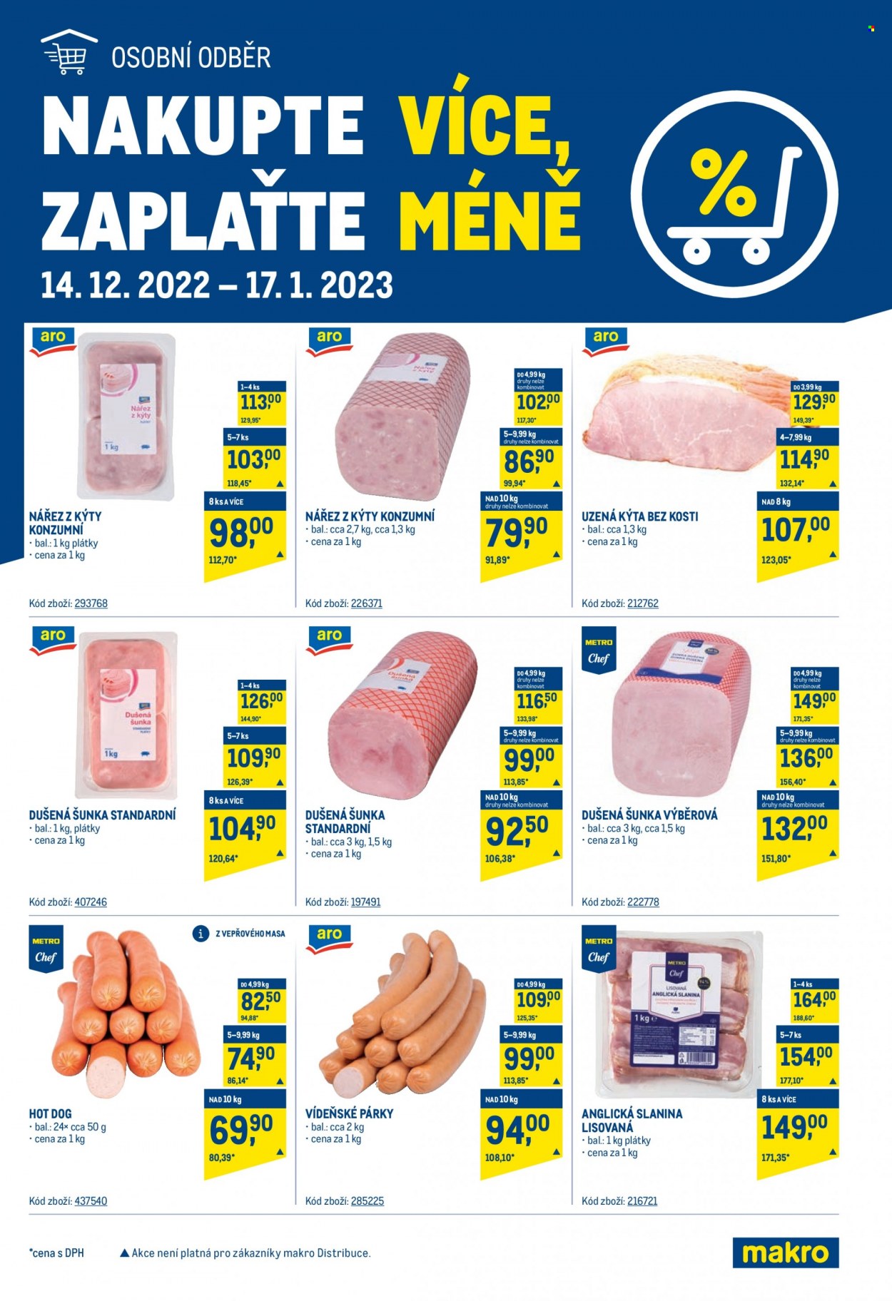 Leták MAKRO - 14.12.2022 - 3.1.2023. Strana 11