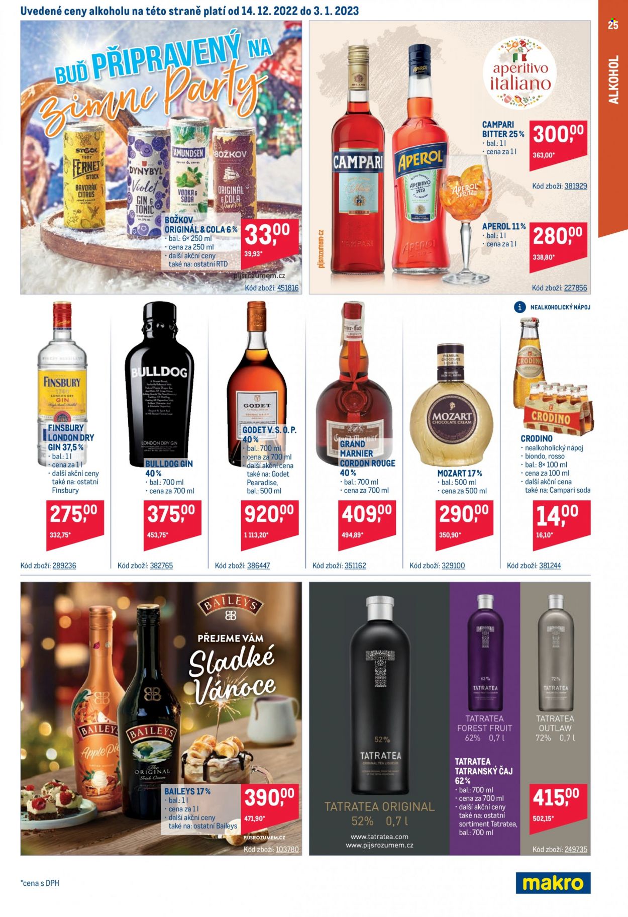 Leták MAKRO - 14.12.2022 - 3.1.2023. Strana 25