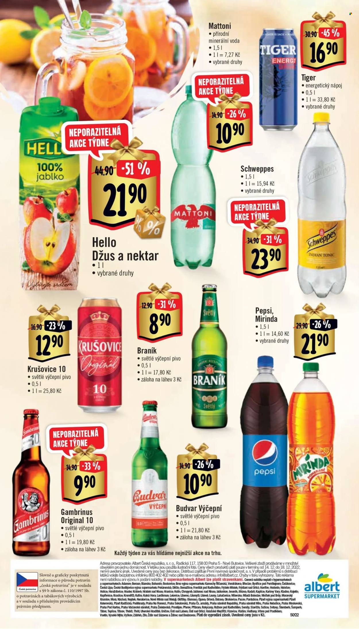Leták Albert Supermarket - 14.12.2022 - 18.12.2022. Strana 12