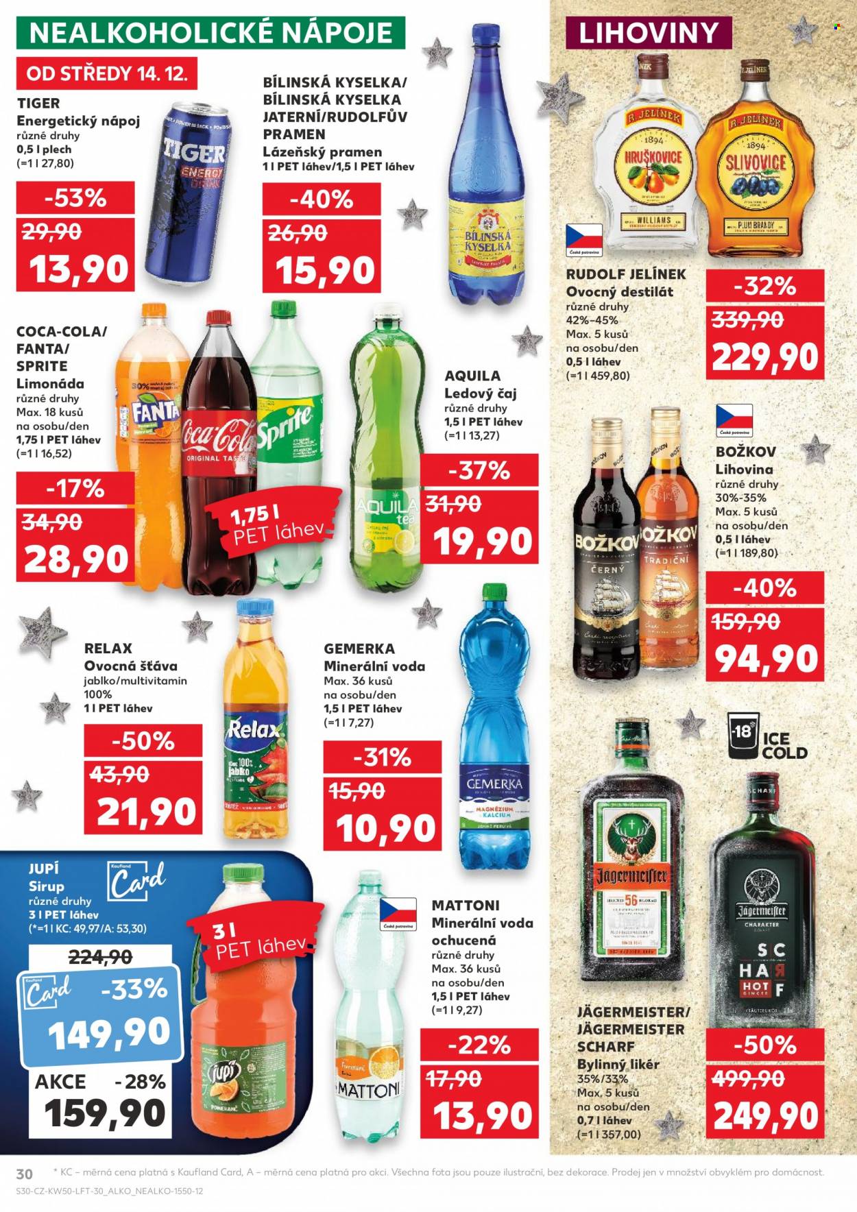 Leták Kaufland - 14.12.2022 - 18.12.2022. Strana 30