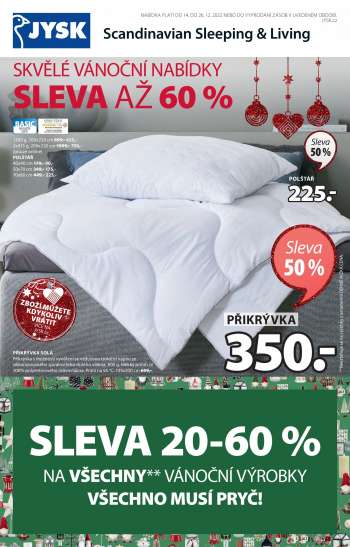 Leták JYSK - 14.12.2022 - 26.12.2022.