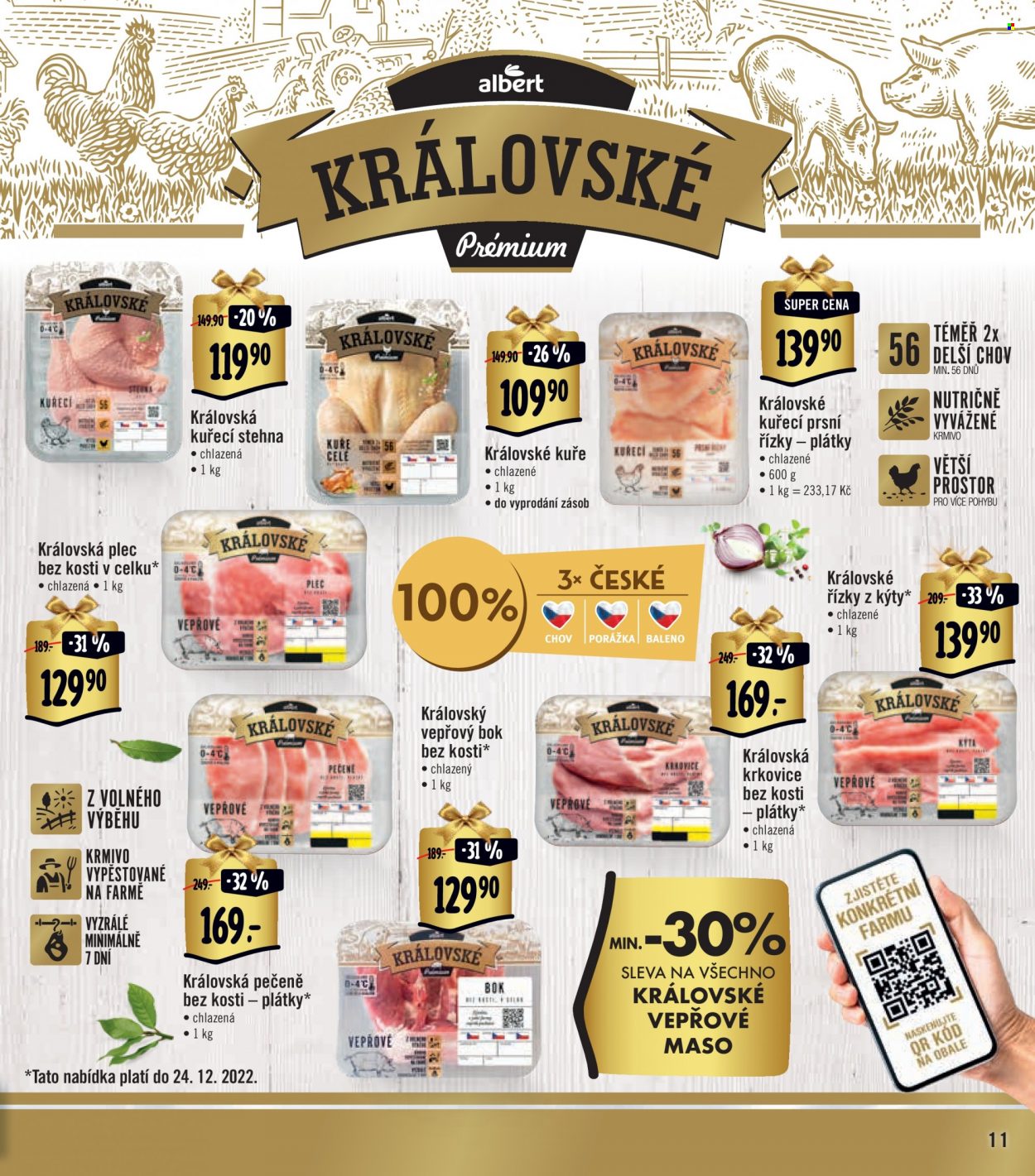 Leták Albert Hypermarket - 7.12.2022 - 31.12.2022. Strana 11