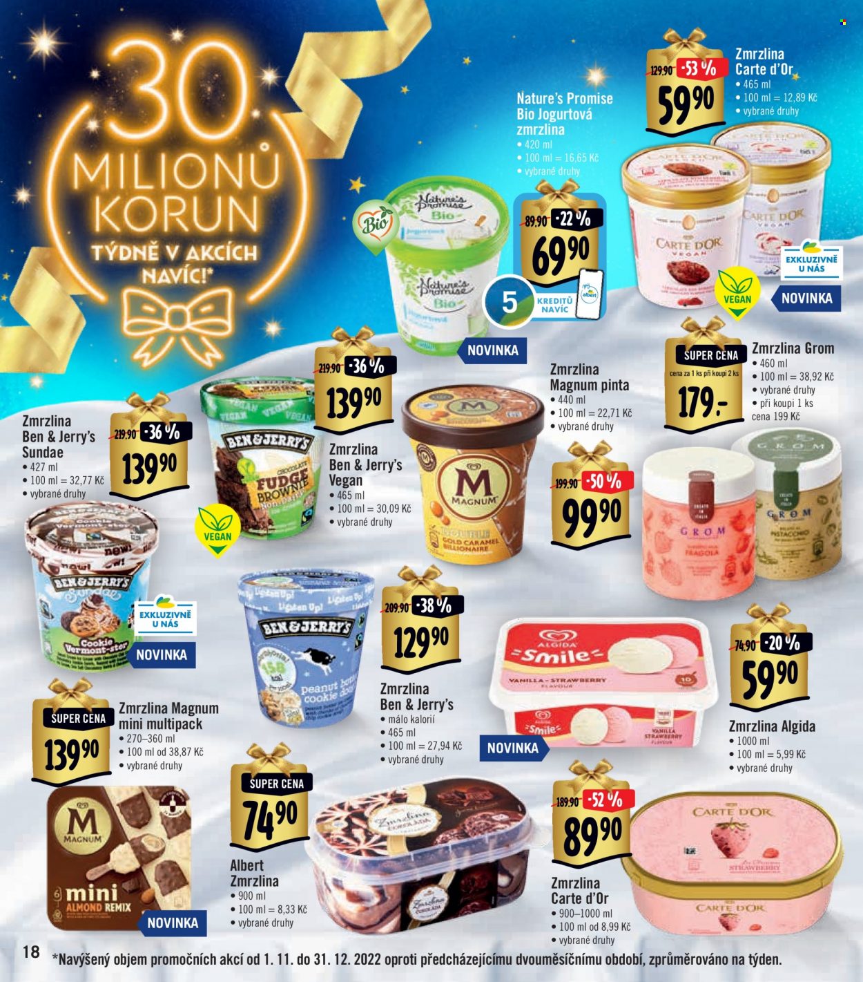 Leták Albert Hypermarket - 7.12.2022 - 31.12.2022. Strana 18