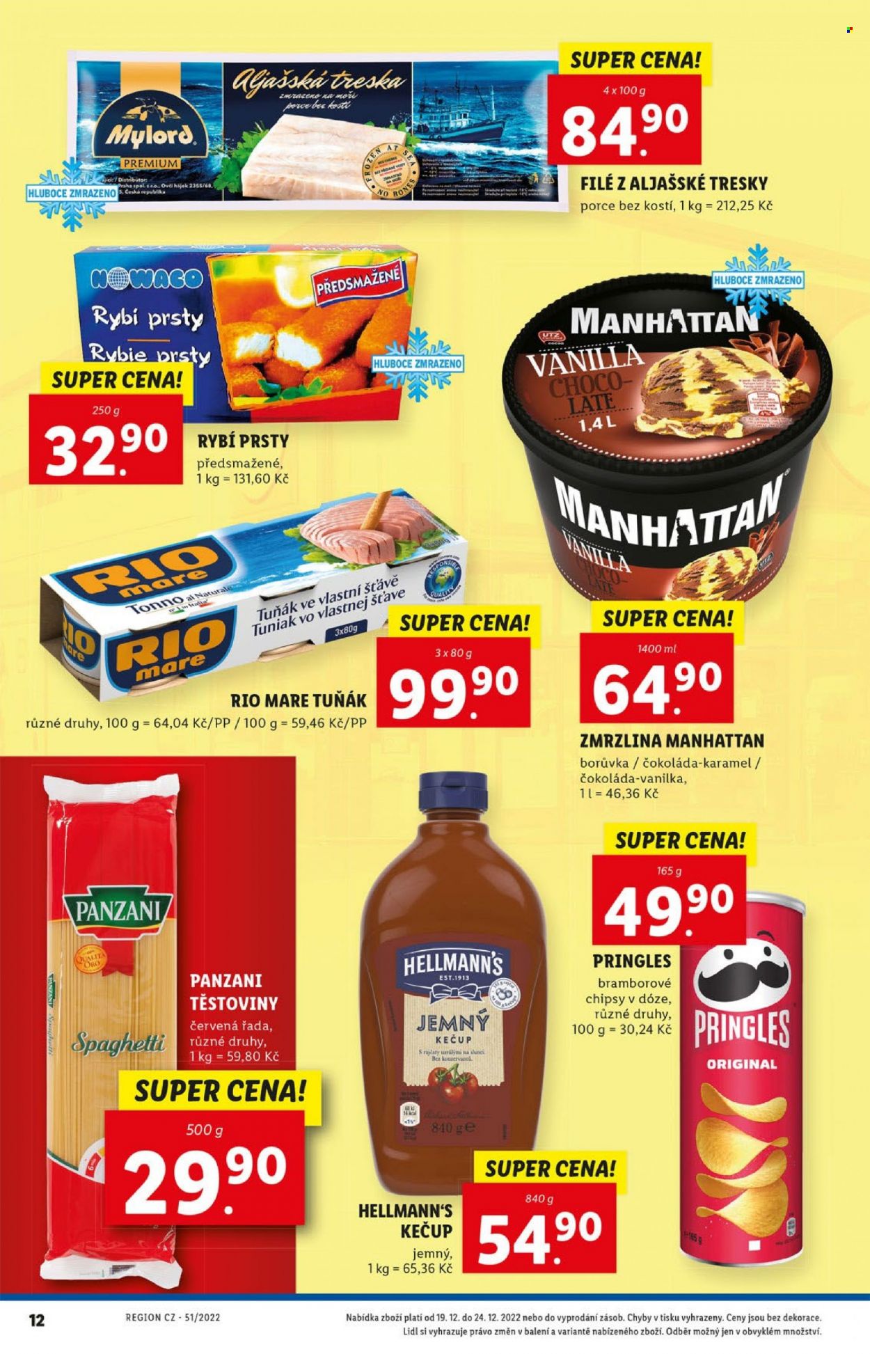 Leták Lidl - 19.12.2022 - 25.12.2022. Strana 12