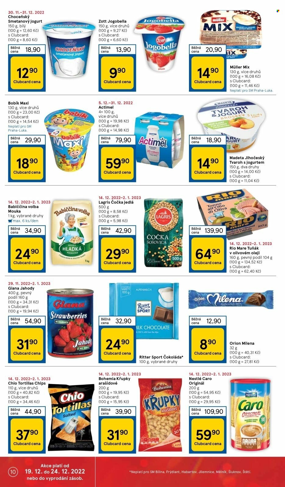 Leták TESCO supermarket - 19.12.2022 - 24.12.2022. Strana 10