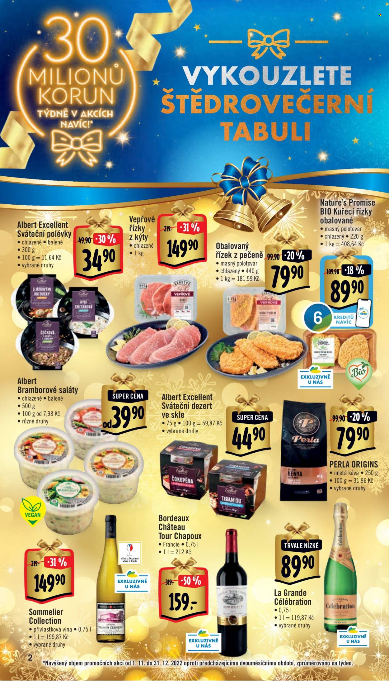 Leták Albert Supermarket - 19.12.2022 - 24.12.2022. Strana 2