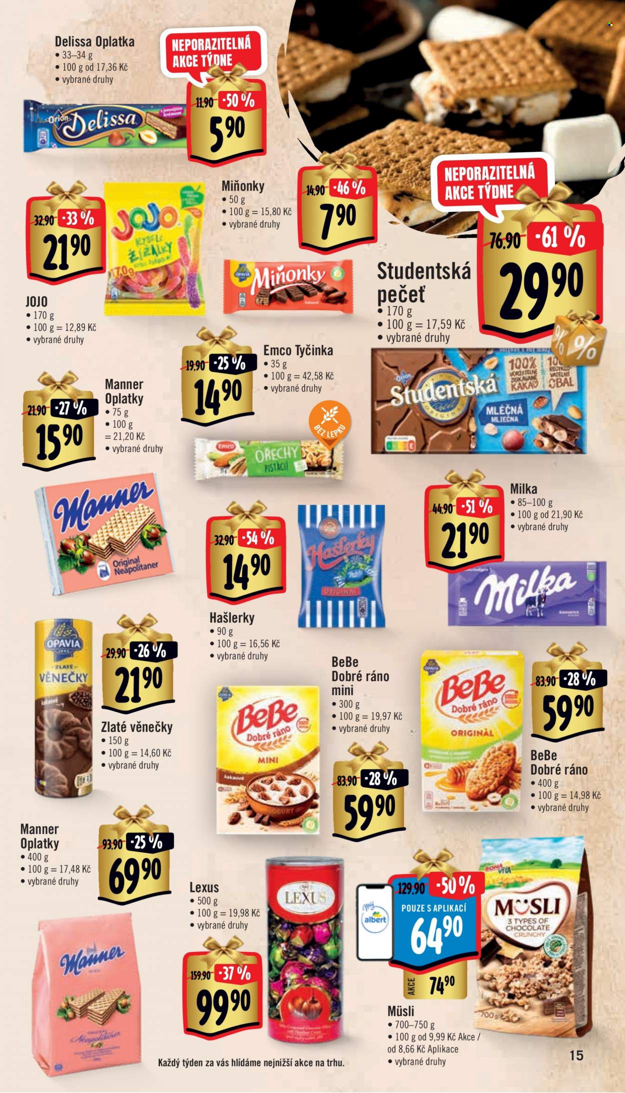 Leták Albert Supermarket - 19.12.2022 - 24.12.2022. Strana 15