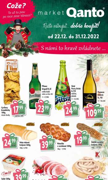 Leták Qanto market - 22.12.2022 - 31.12.2022.