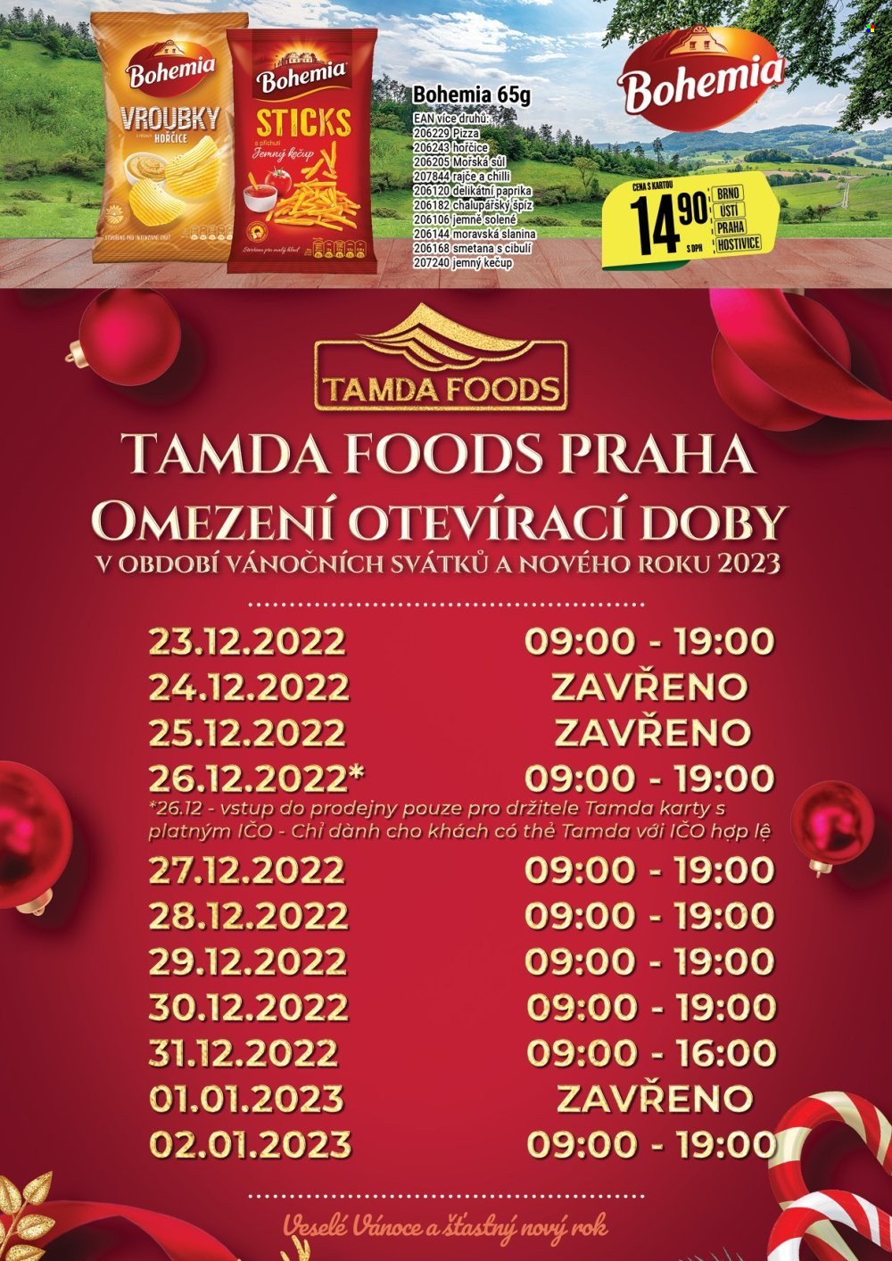 Leták Tamda Foods - 21.12.2022 - 27.12.2022. Strana 24