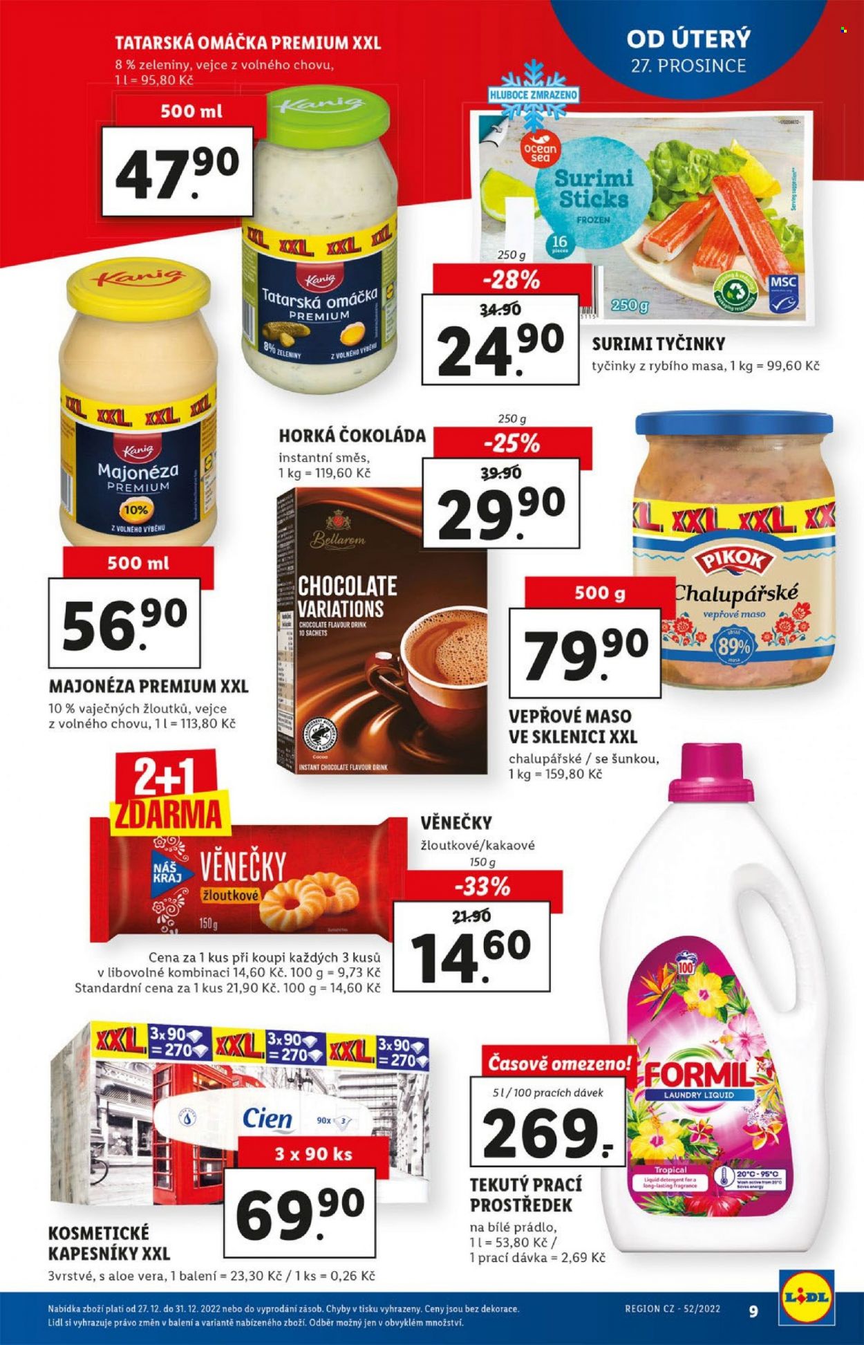 Leták Lidl - 27.12.2022 - 31.12.2022. Strana 9