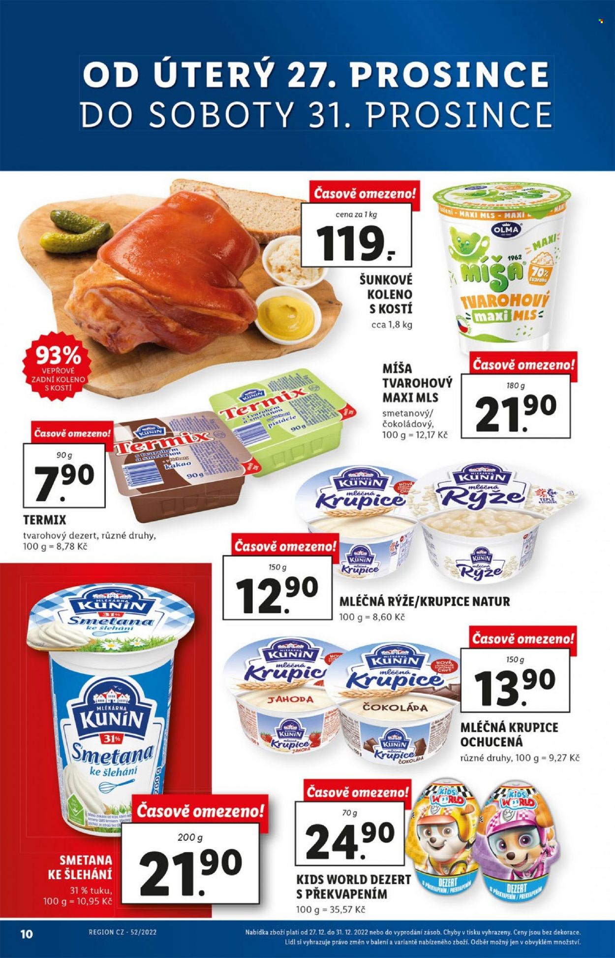 Leták Lidl - 27.12.2022 - 31.12.2022. Strana 10