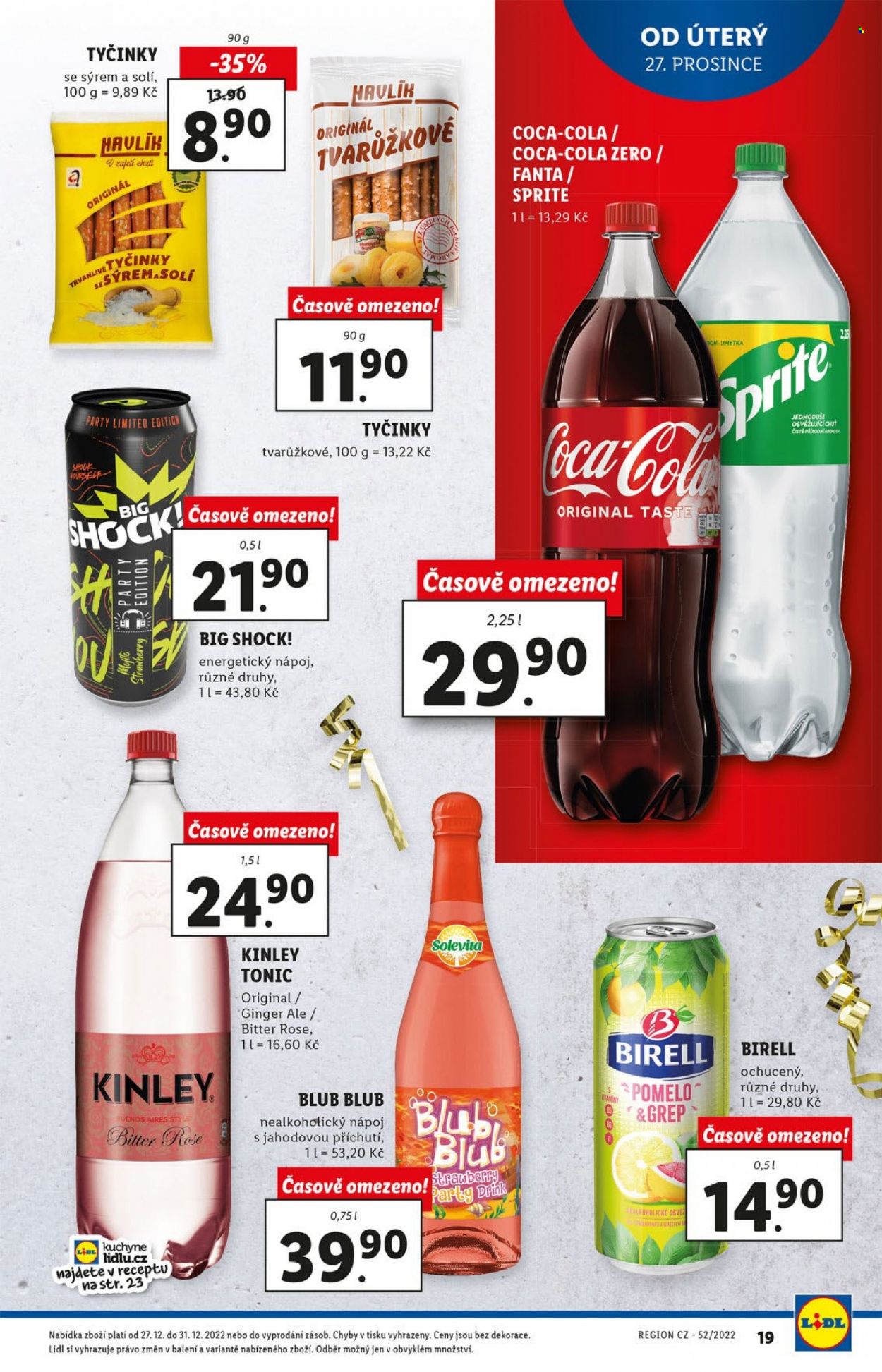 Leták Lidl - 27.12.2022 - 31.12.2022. Strana 19