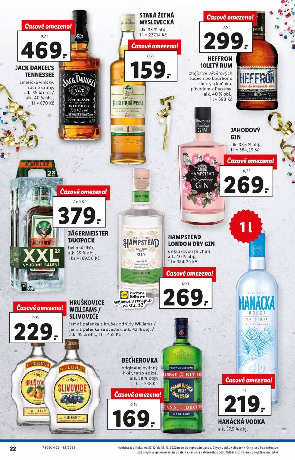 Leták Lidl - 27.12.2022 - 31.12.2022. Strana 22