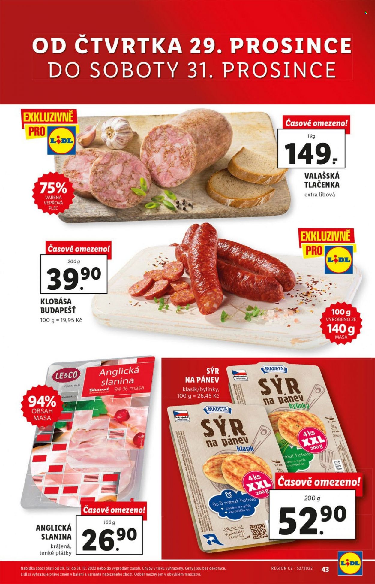 Leták Lidl - 27.12.2022 - 31.12.2022. Strana 43