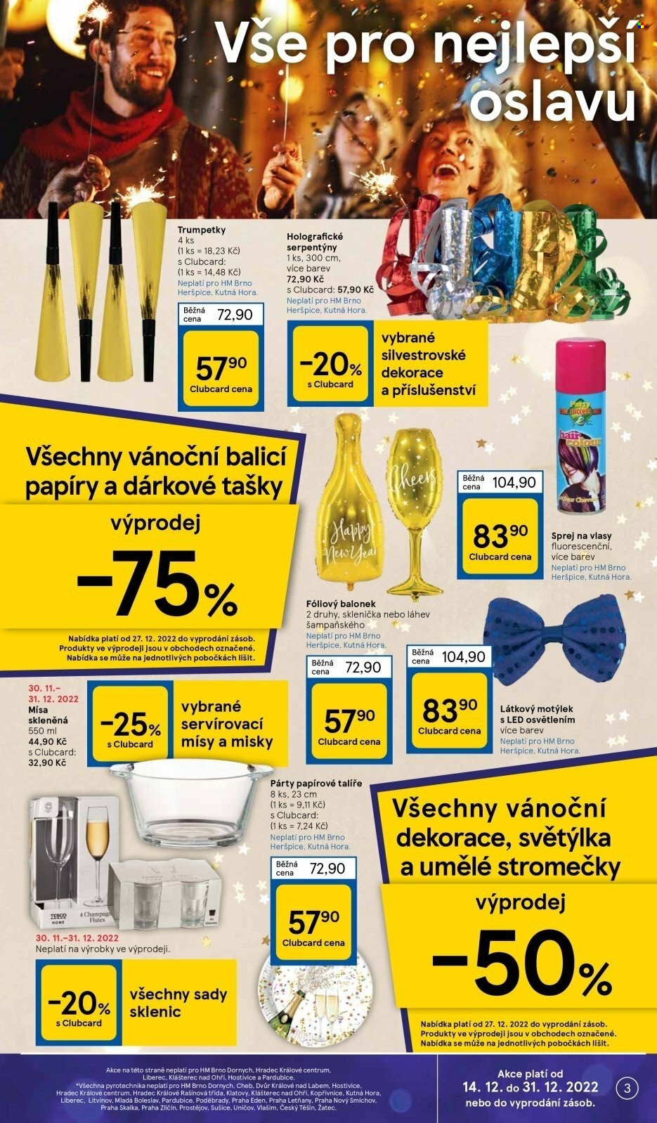 Leták TESCO - 27.12.2022 - 31.12.2022. Strana 3