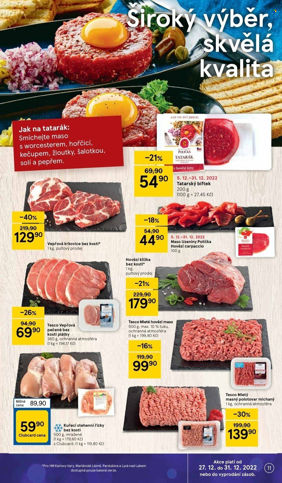Leták TESCO - 27.12.2022 - 31.12.2022. Strana 11