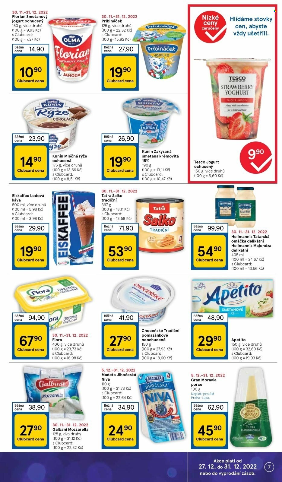 Leták TESCO supermarket - 27.12.2022 - 31.12.2022. Strana 7