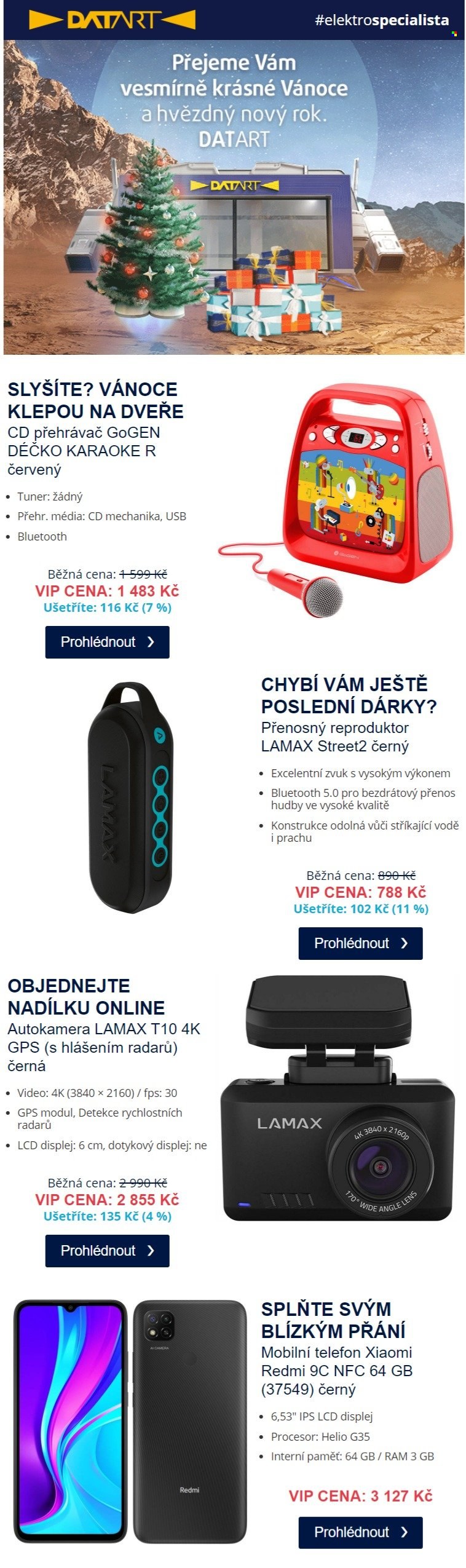 Leták DATART - 24.12.2022 - 24.12.2022. Strana 1