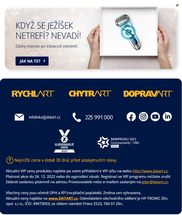 Leták DATART - 24.12.2022 - 24.12.2022. Strana 3