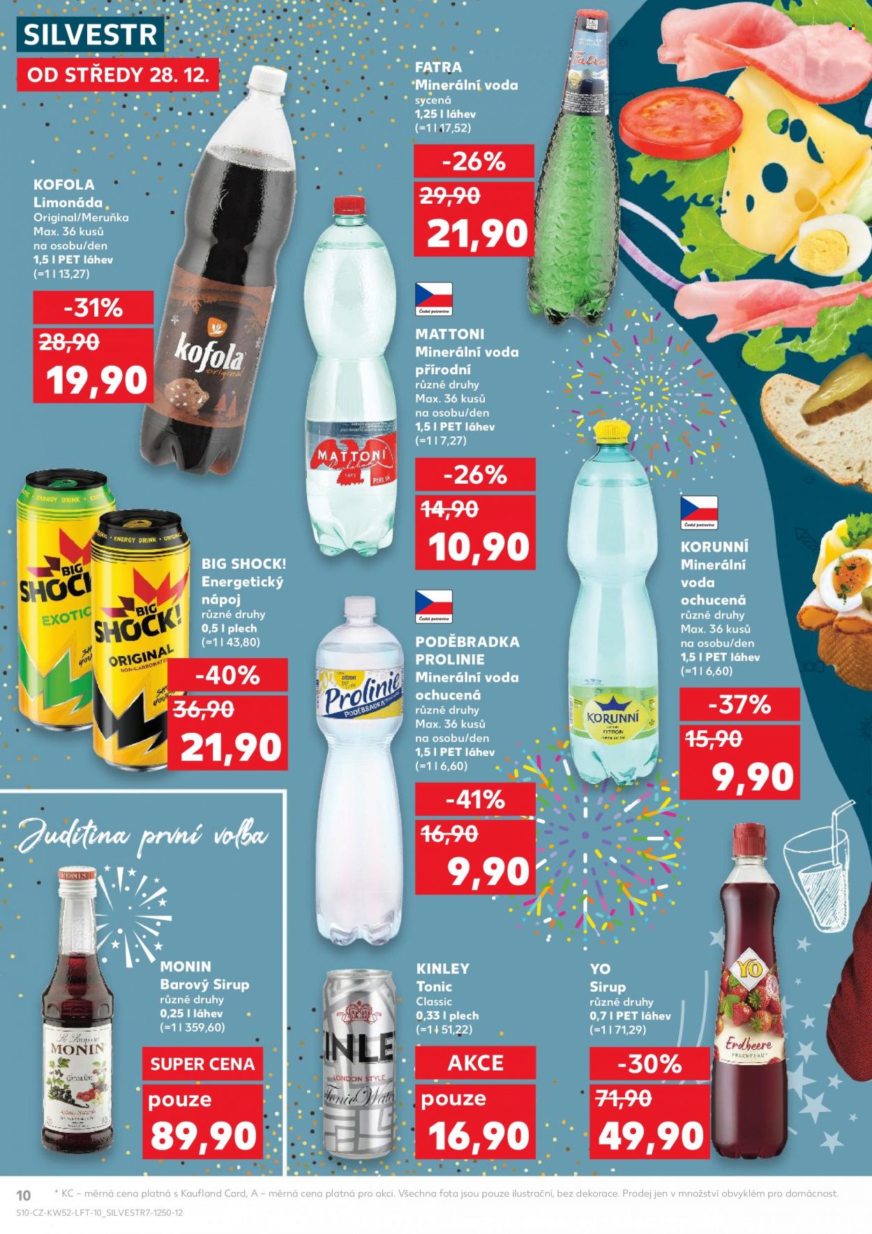 Leták Kaufland - 28.12.2022 - 3.1.2023. Strana 10