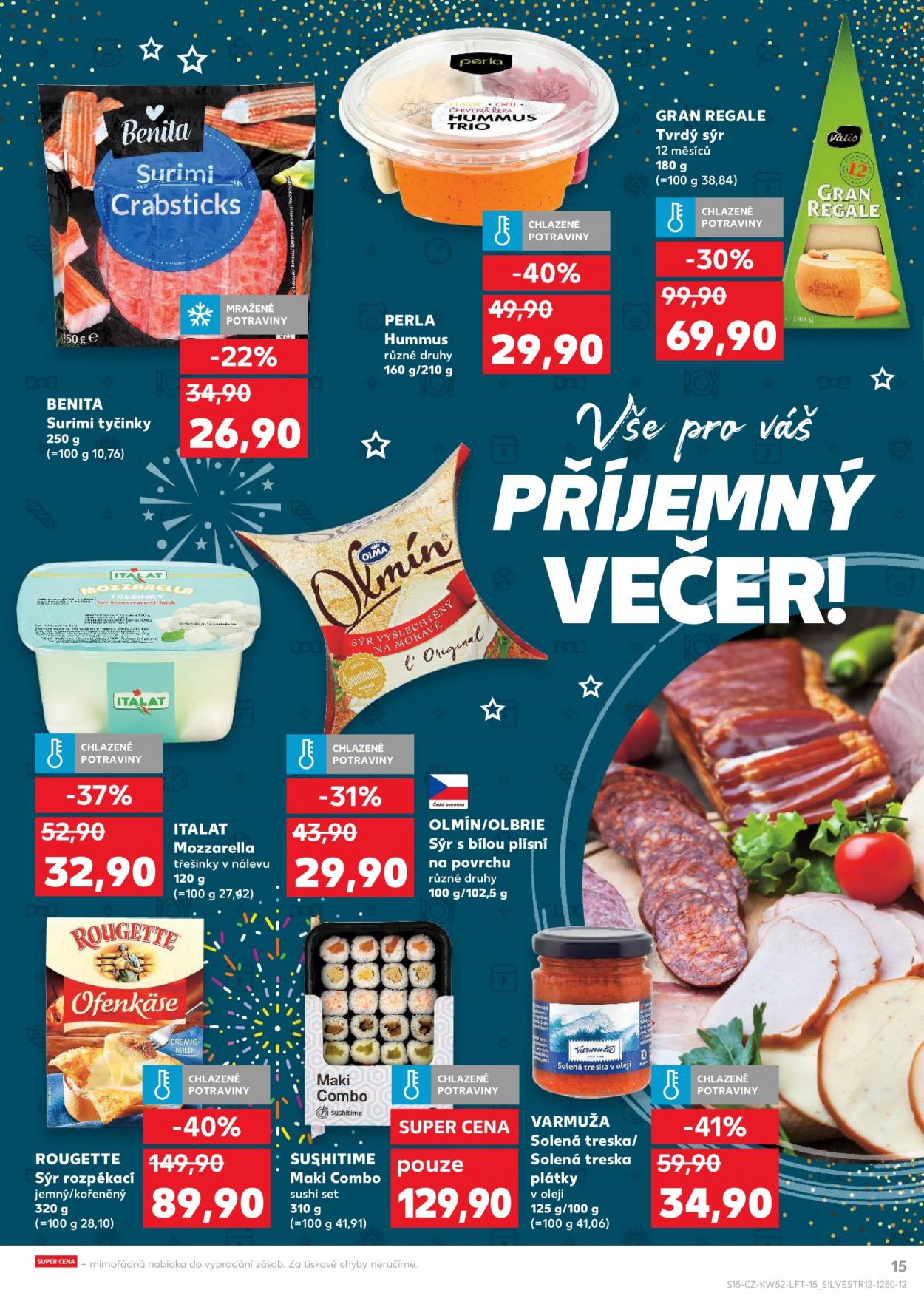 Leták Kaufland - 28.12.2022 - 3.1.2023. Strana 15