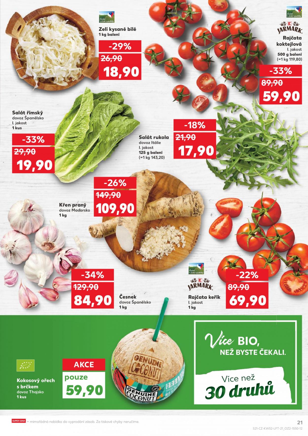 Leták Kaufland - 28.12.2022 - 3.1.2023. Strana 21