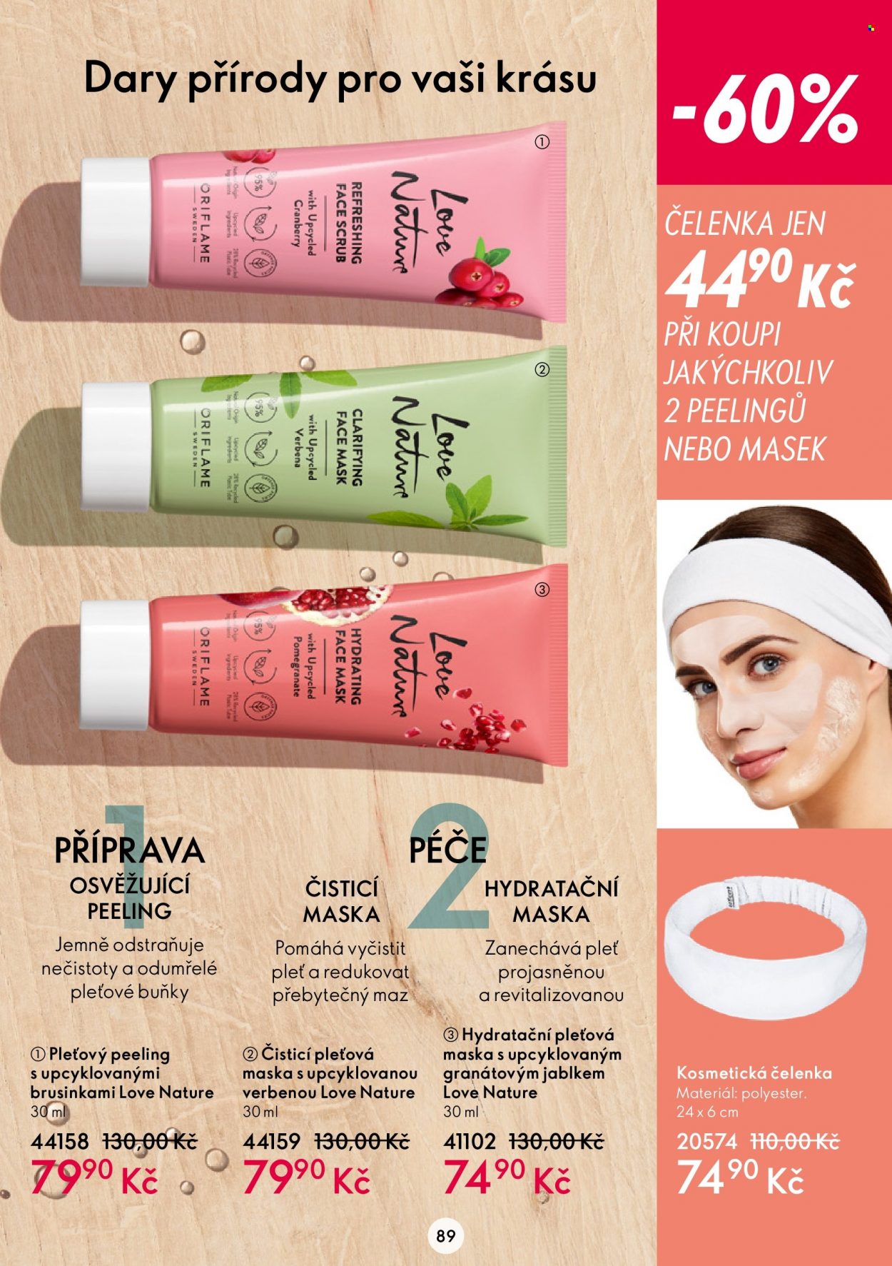 Leták ORIFLAME - 28.12.2022 - 17.1.2023. Strana 89