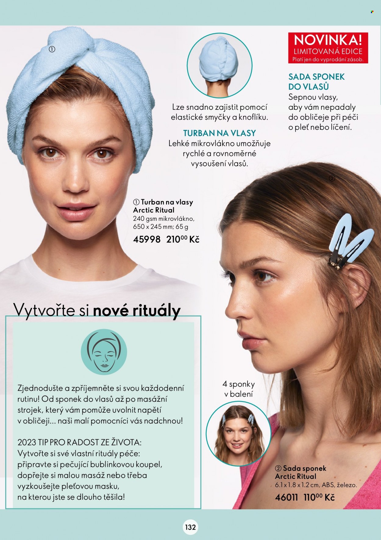Leták ORIFLAME - 28.12.2022 - 17.1.2023. Strana 132