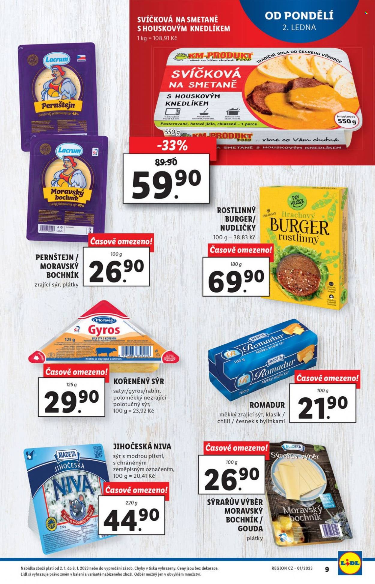 Leták Lidl - 2.1.2023 - 8.1.2023. Strana 9
