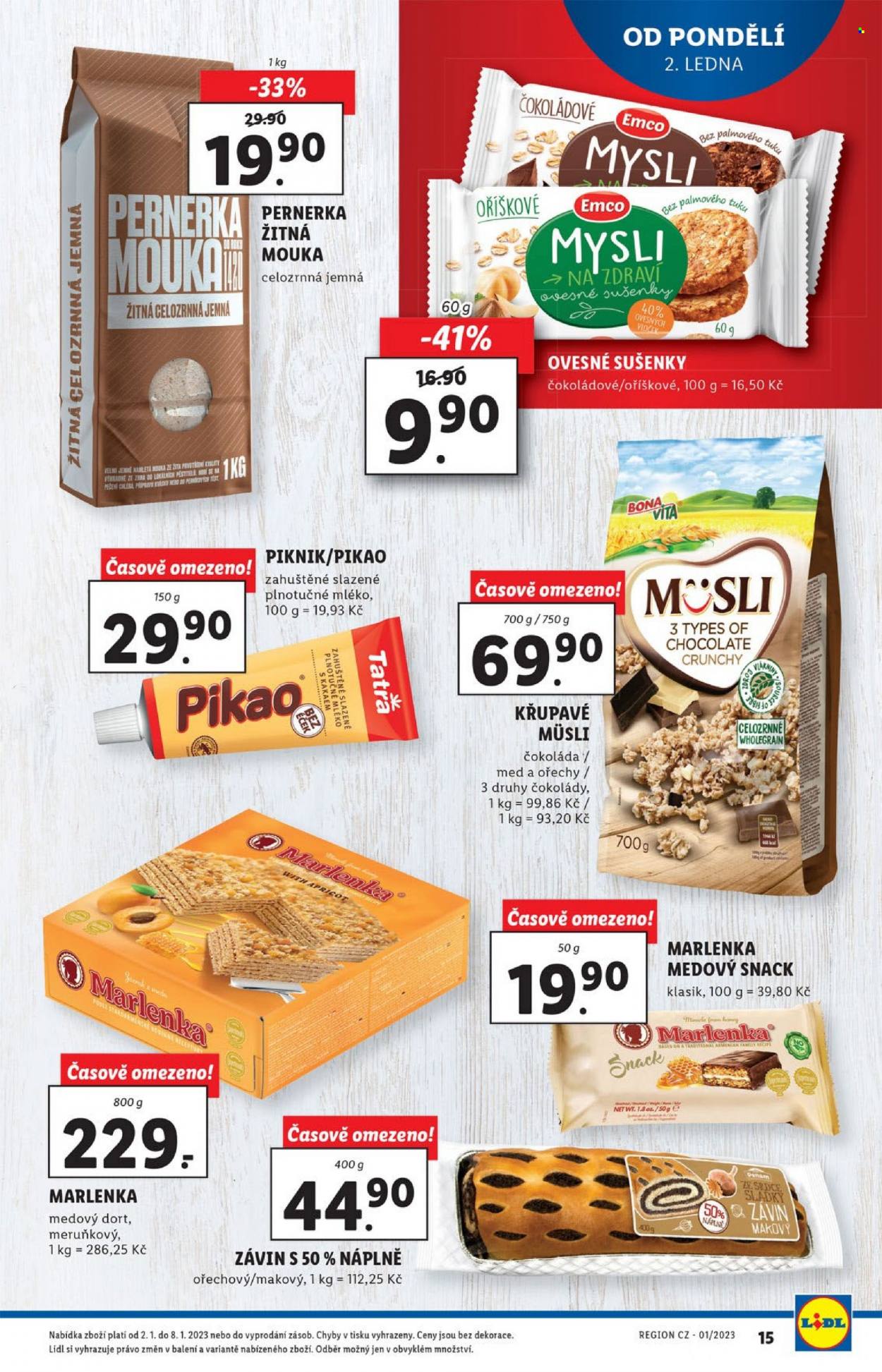 Leták Lidl - 2.1.2023 - 8.1.2023. Strana 15