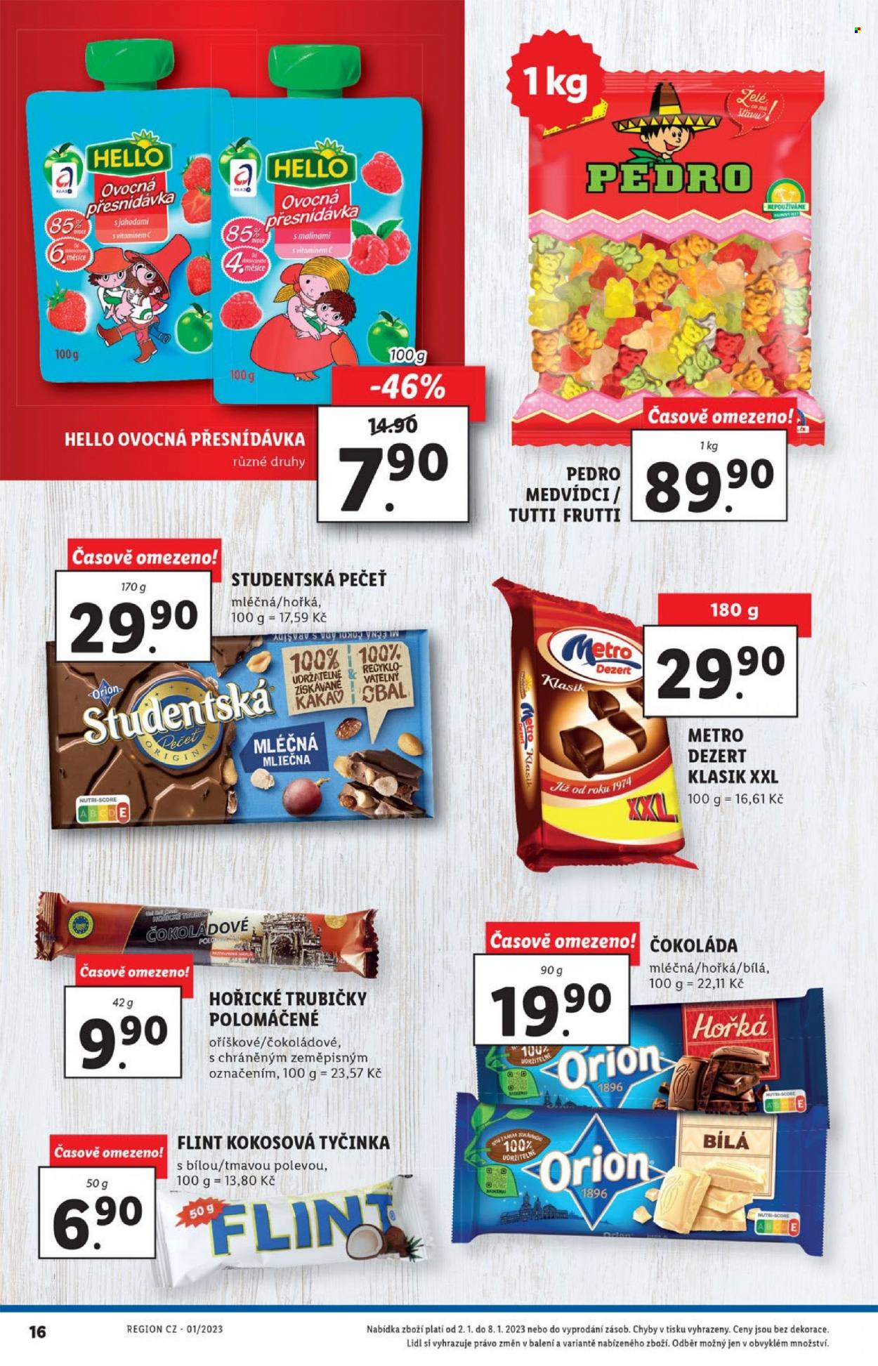 Leták Lidl - 2.1.2023 - 8.1.2023. Strana 16