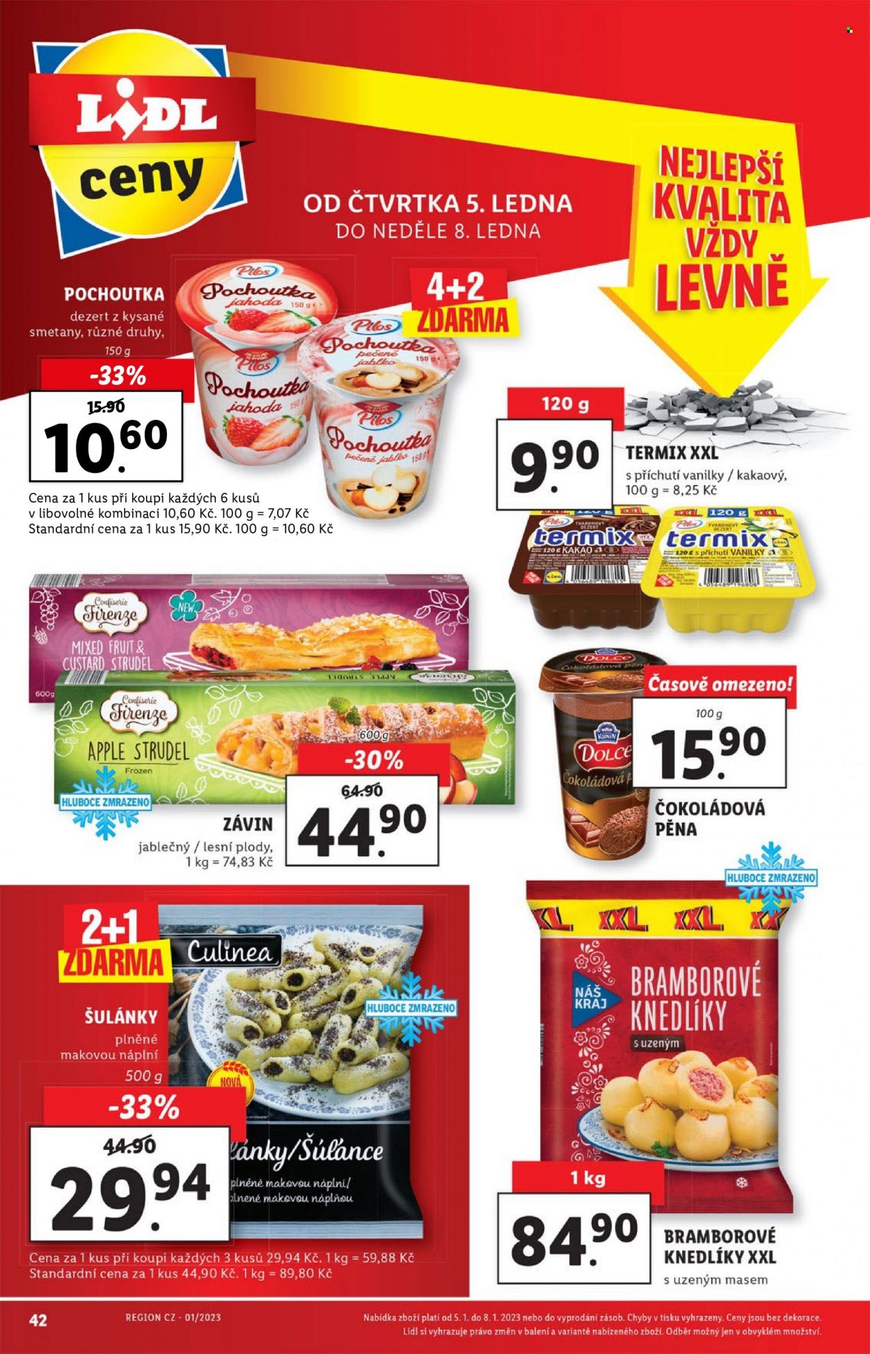Leták Lidl - 2.1.2023 - 8.1.2023. Strana 42