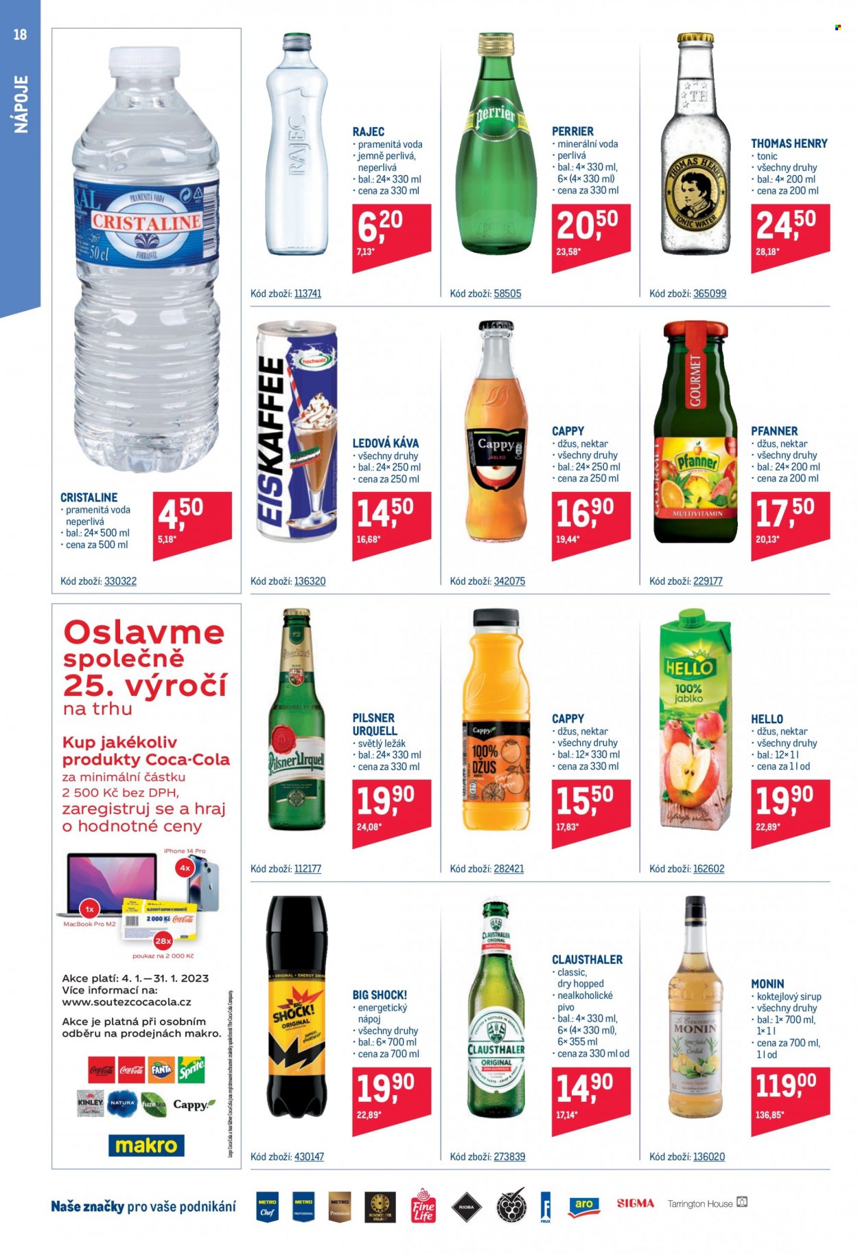 Leták MAKRO - 4.1.2023 - 17.1.2023. Strana 18