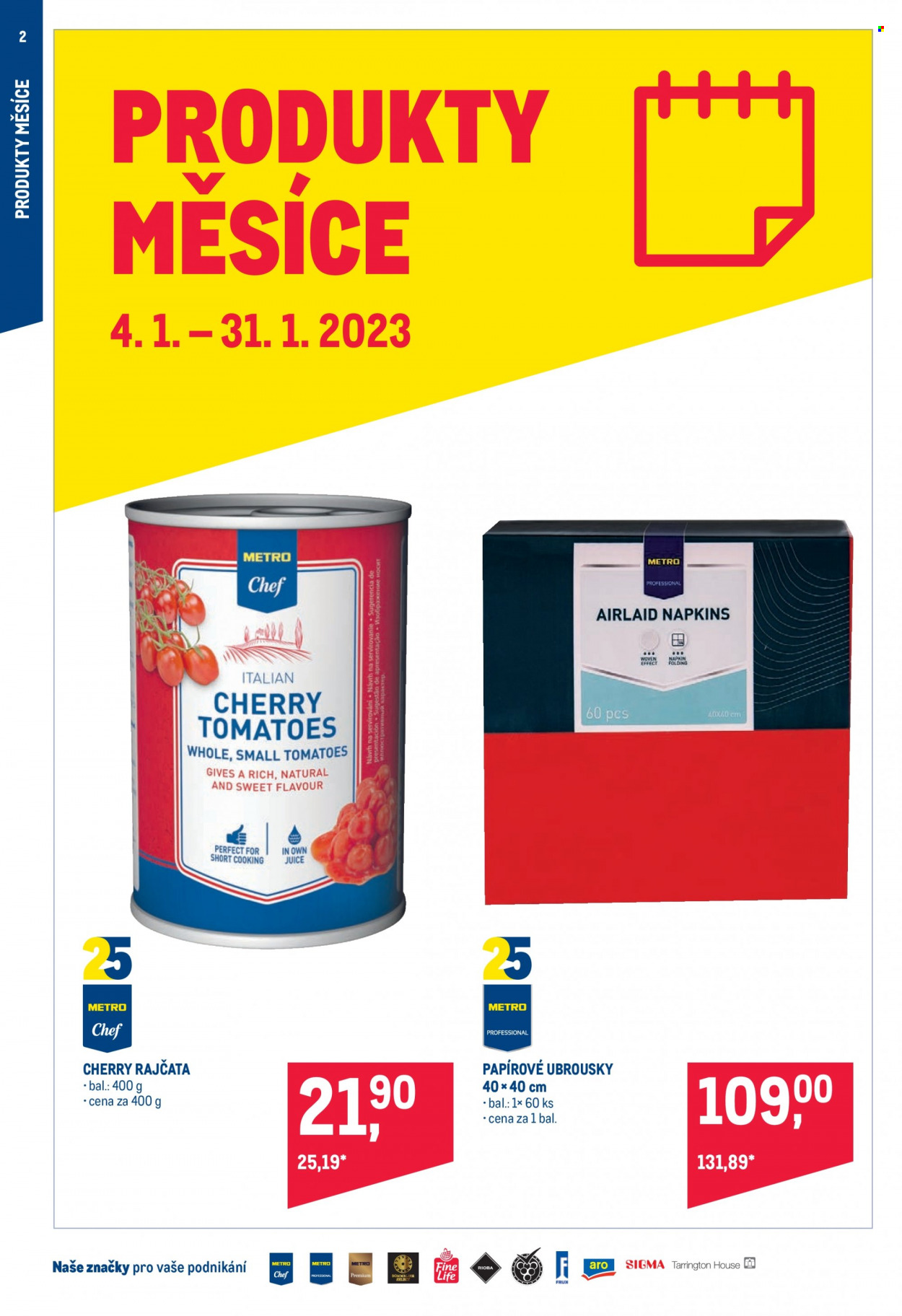Leták MAKRO - 4.1.2023 - 17.1.2023. Strana 2