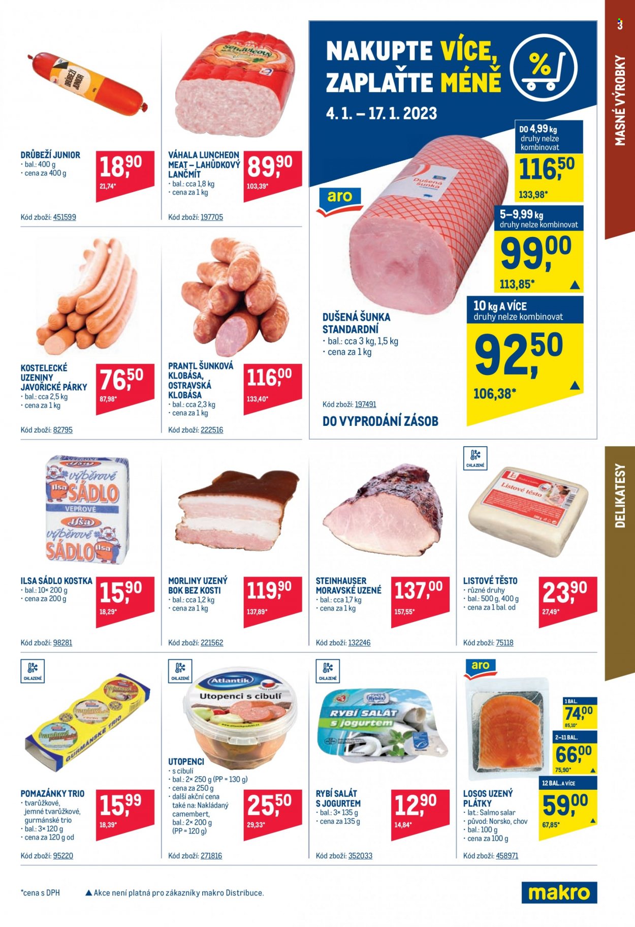 Leták MAKRO - 4.1.2023 - 17.1.2023. Strana 3