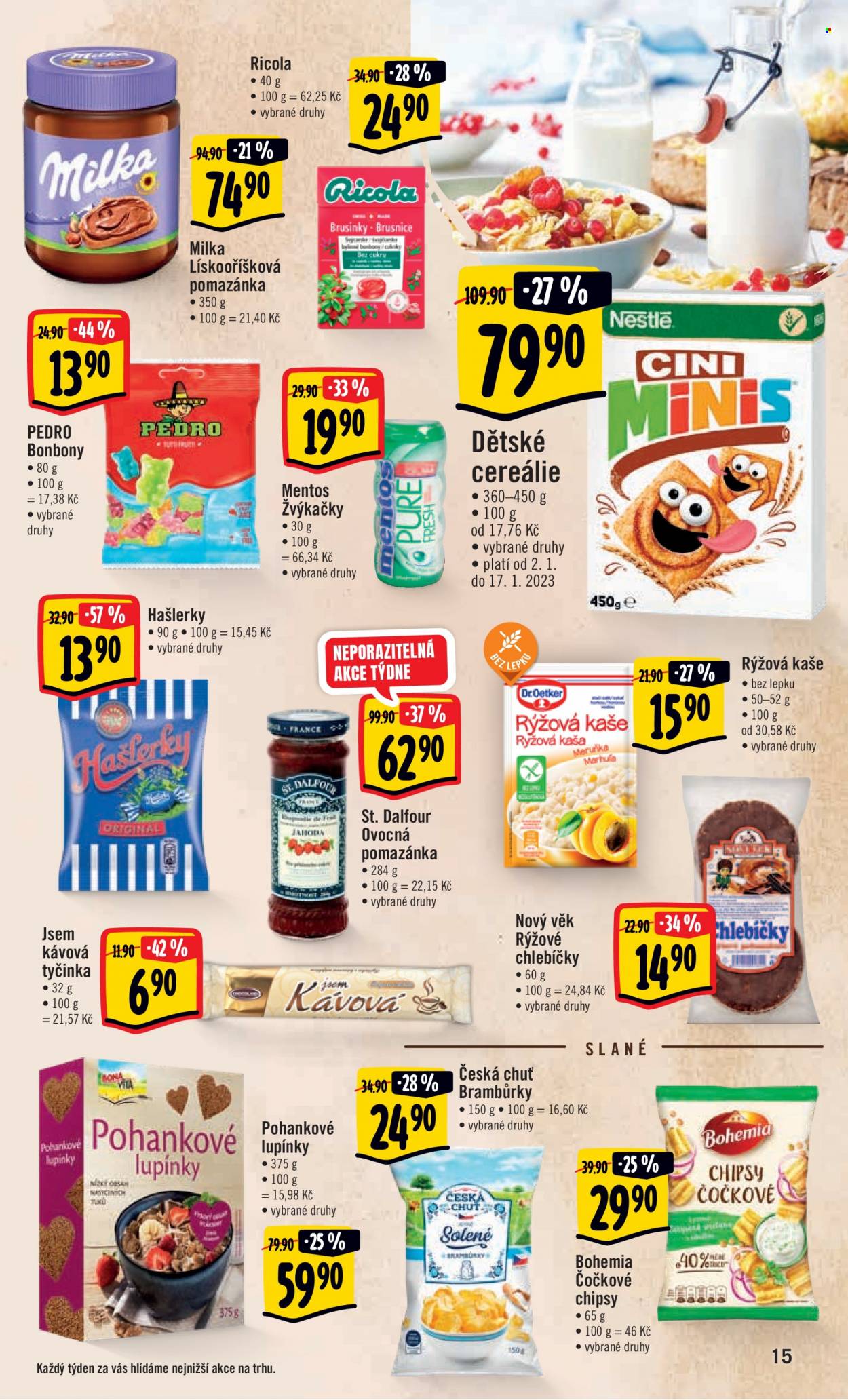 Leták Albert Hypermarket - 2.1.2023 - 10.1.2023. Strana 15