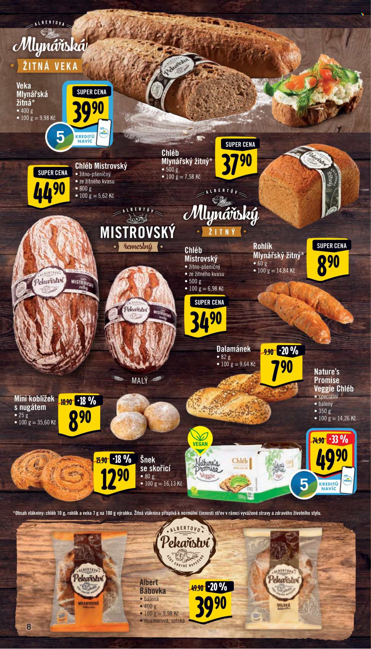 Leták Albert Supermarket - 2.1.2023 - 10.1.2023. Strana 8