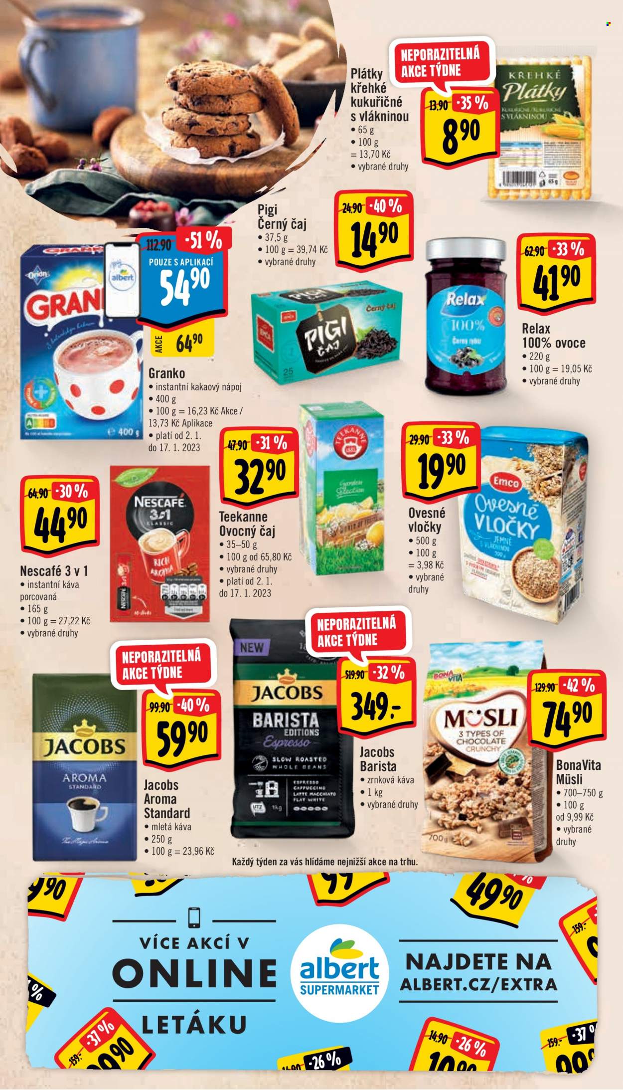 Leták Albert Supermarket - 2.1.2023 - 10.1.2023. Strana 12